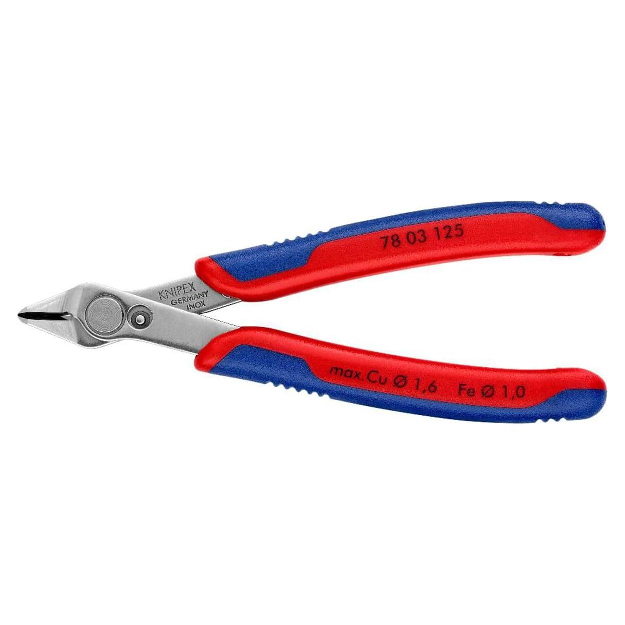 Cortador KNIPEX Super Knips 12.7 cm Acero INOX Multi-Componente