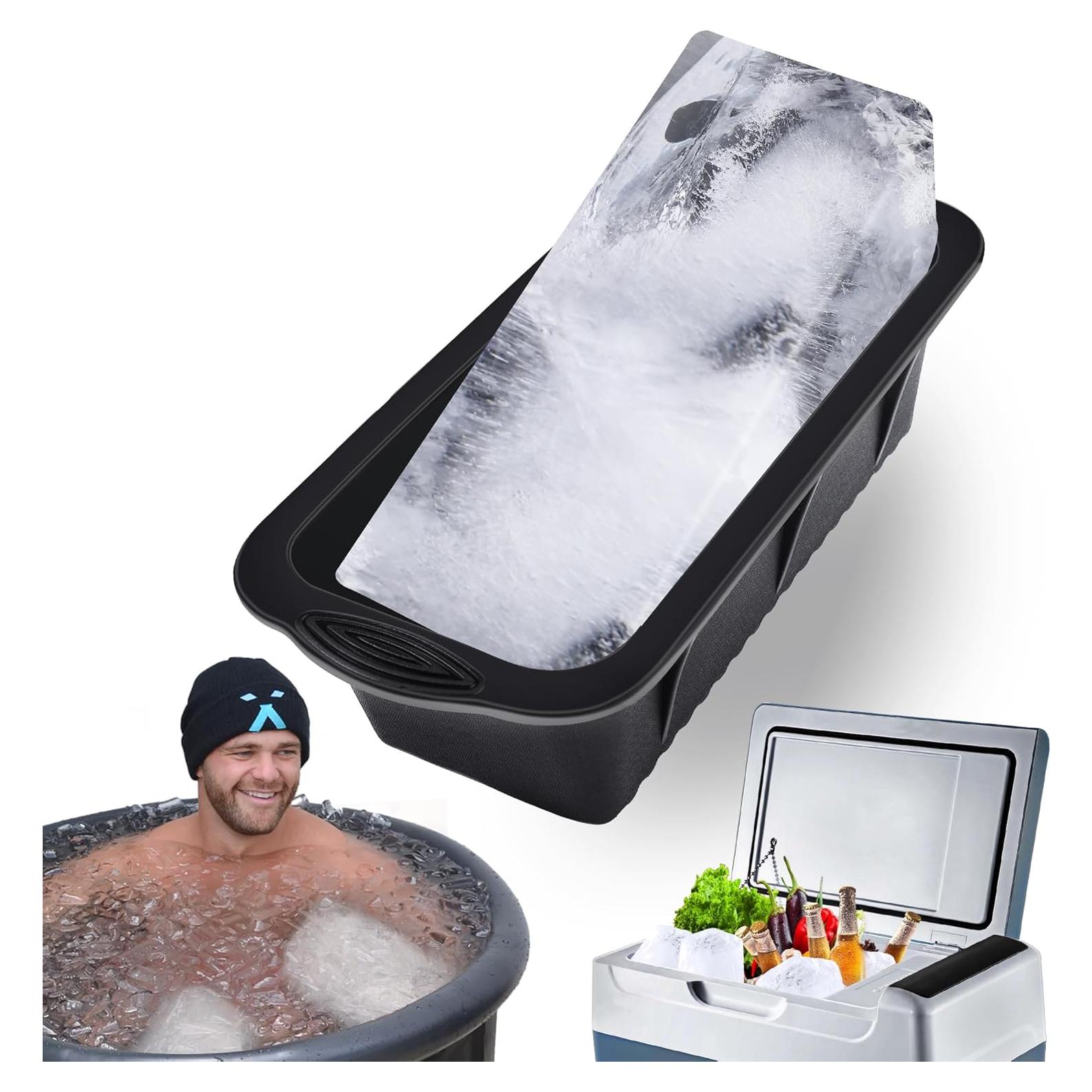 Moldes de Hielo Extra Grande XANGNIER de Silicona - 1 Paquete