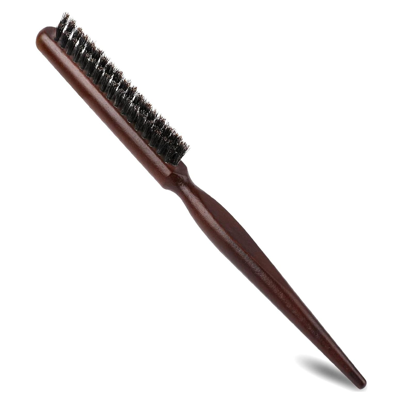 Cepillo de Cerdas de Jabalí Sliverdew 24cm para Todo Tipo de Cabello