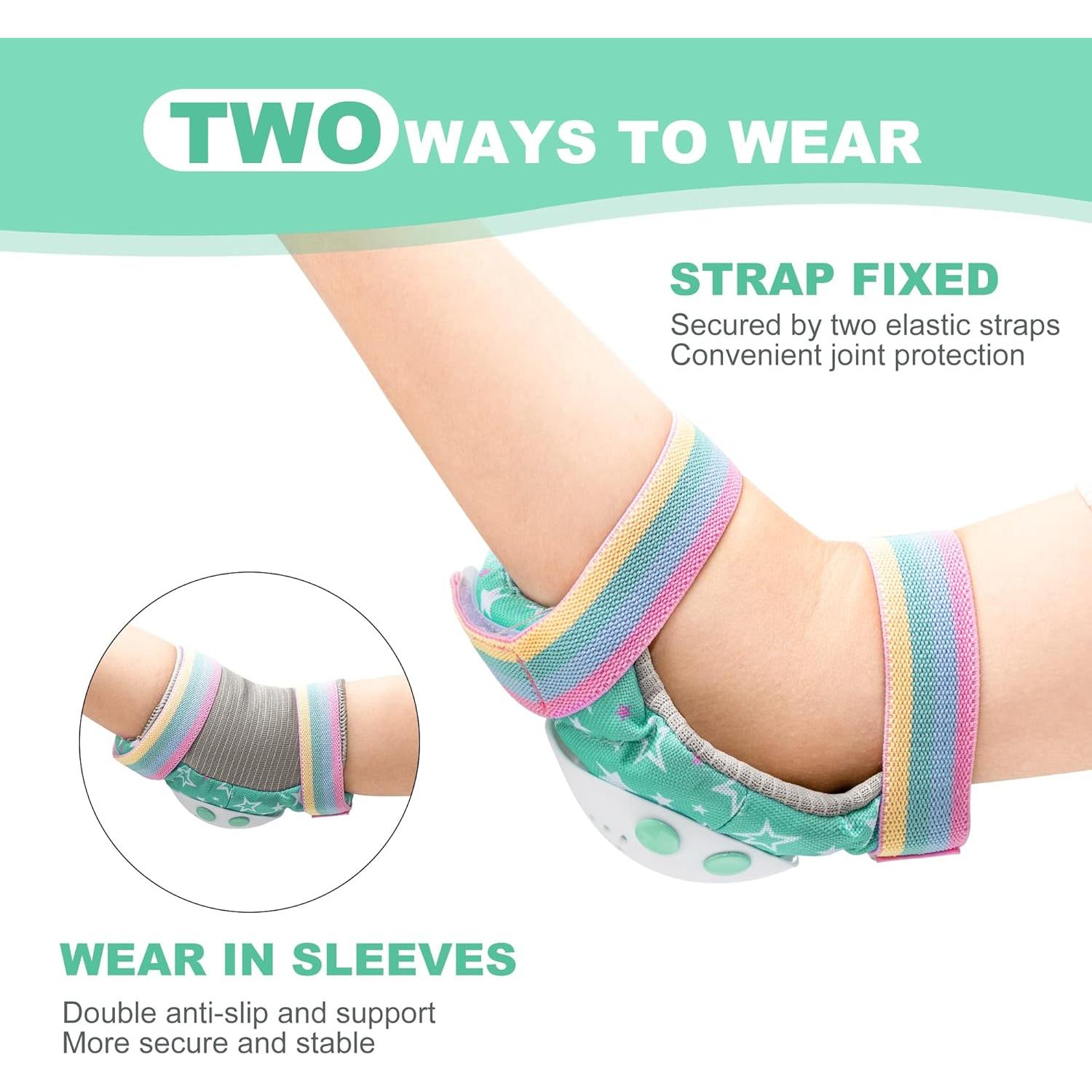 Conjunto Protector Infantil SULIFEEL 7 en 1 Verde Pequeño