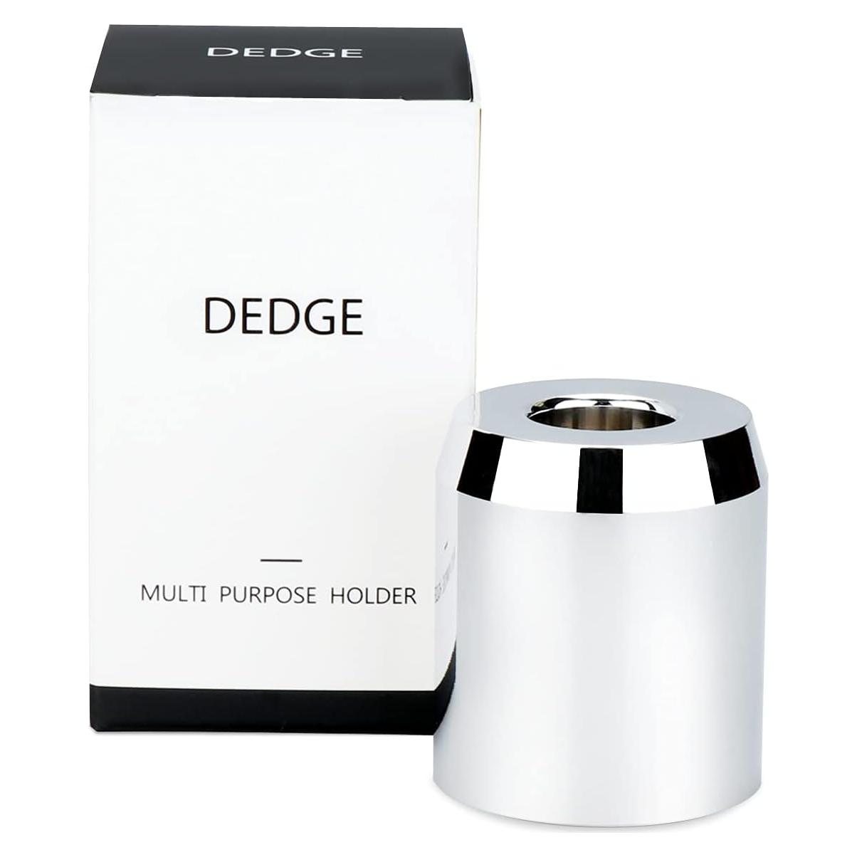 Soporte de Afeitar DEDGE Cromo Clásico - Doble Bisel - 1.7cm