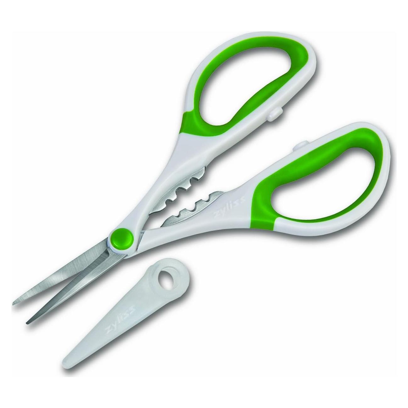 Tijeras de Cocina Zyliss para Hierbas con Deshojador - 21.6 cm