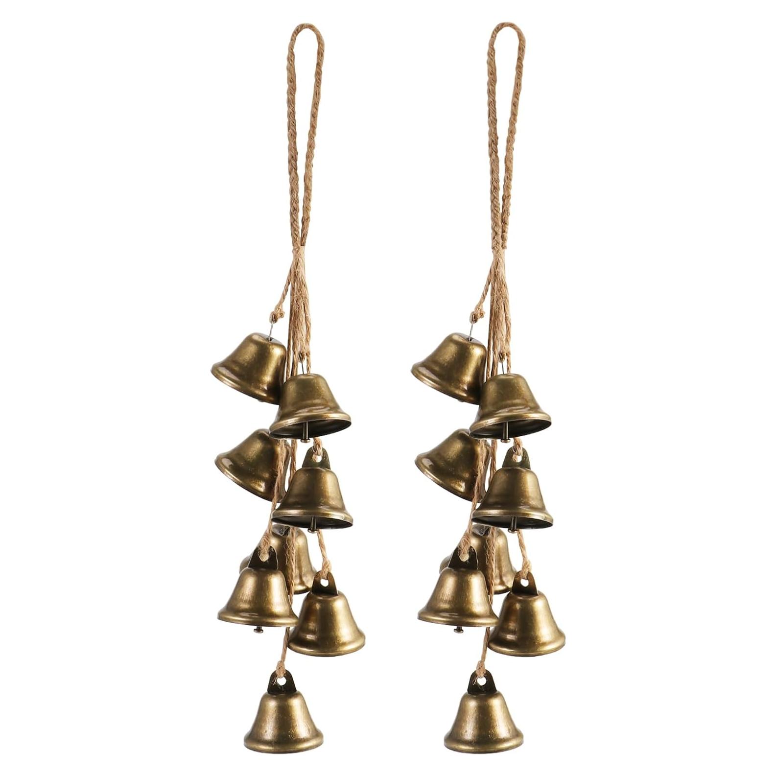 Juego de 2 Campanas de Bruja Ausicfen para Manija de Puerta