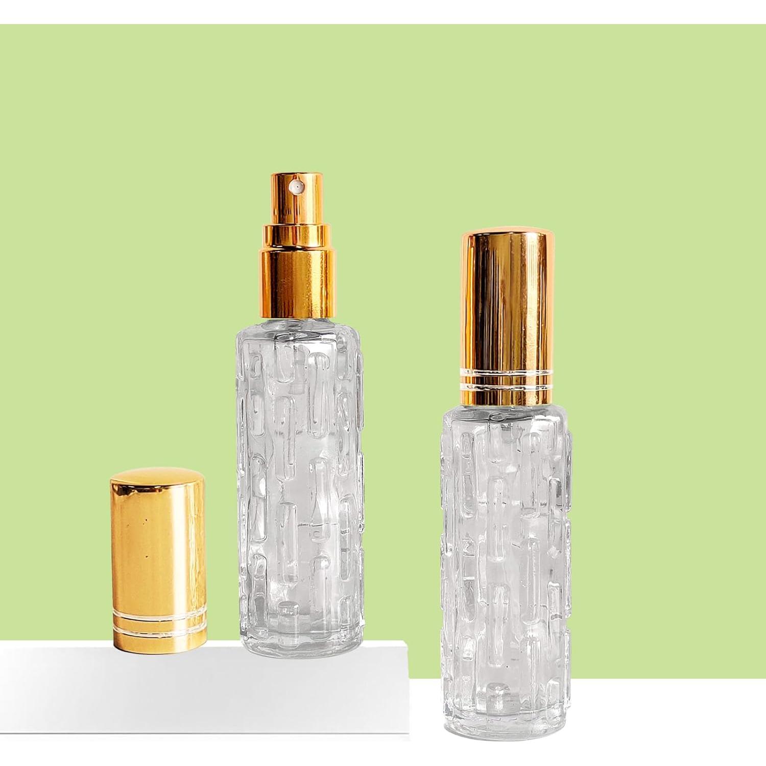 8 Botellas de Spray de Perfume AGENIZ 15ml Vidrio Recargables