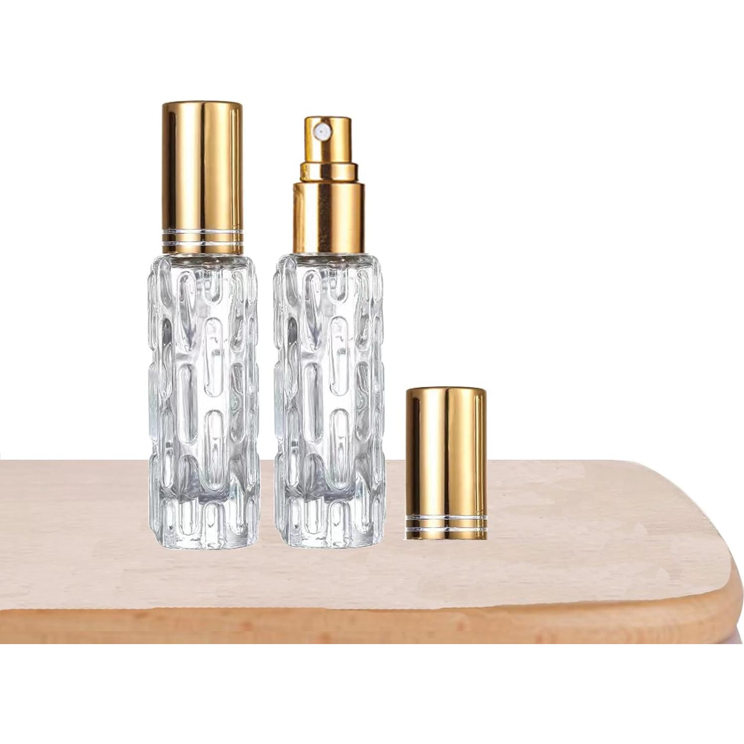 8 Botellas de Spray de Perfume AGENIZ 15ml Vidrio Recargables