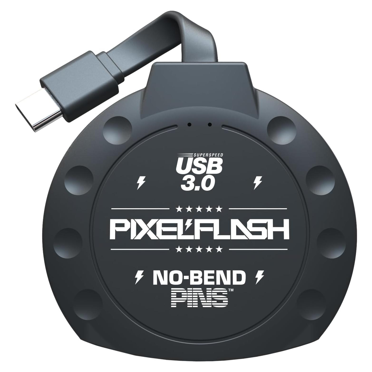 Lector de Tarjetas CF PixelFlash USB-C Negro 5GB/s UDMA-7