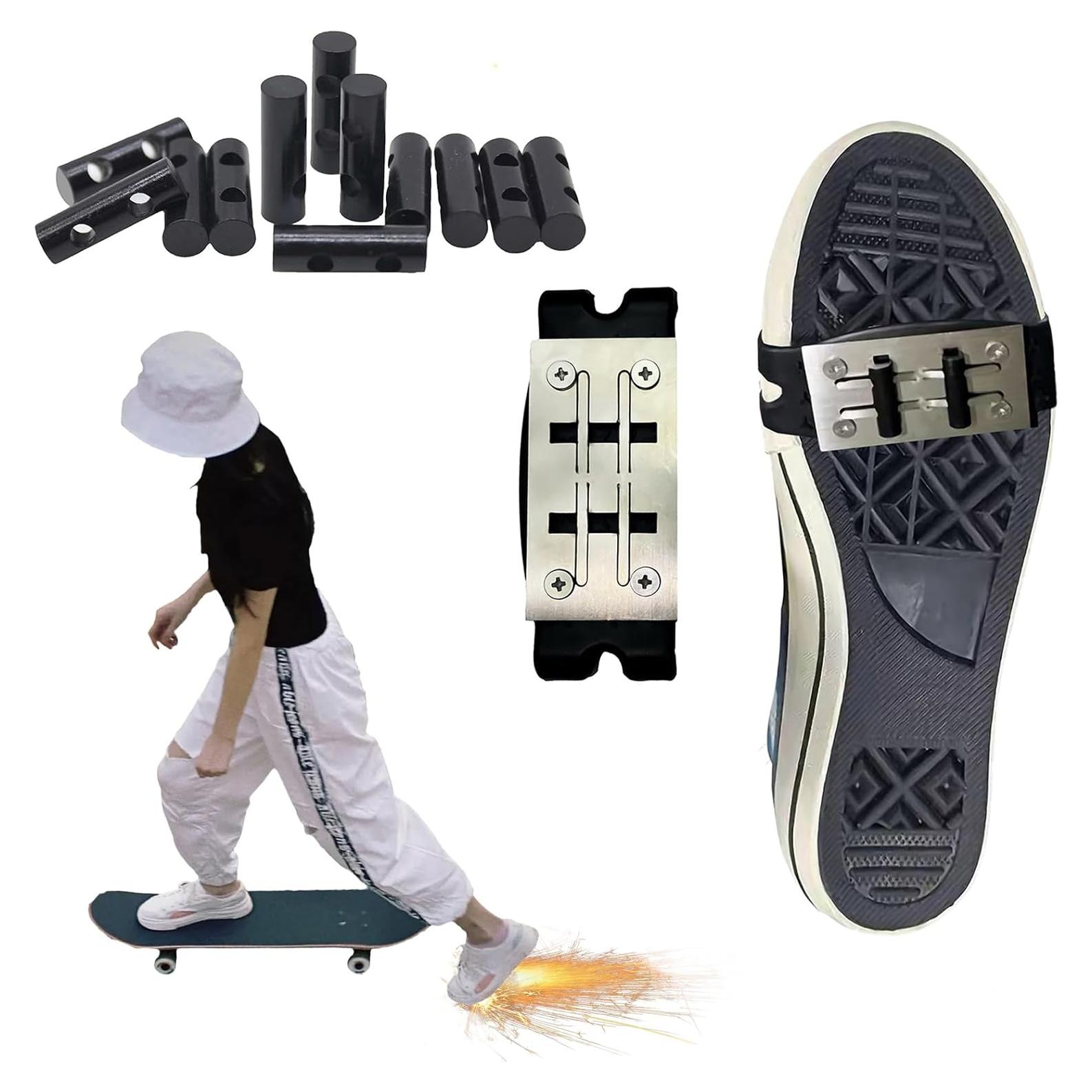 Cubierta de zapato con chispa Q.CUTIANS para patineta