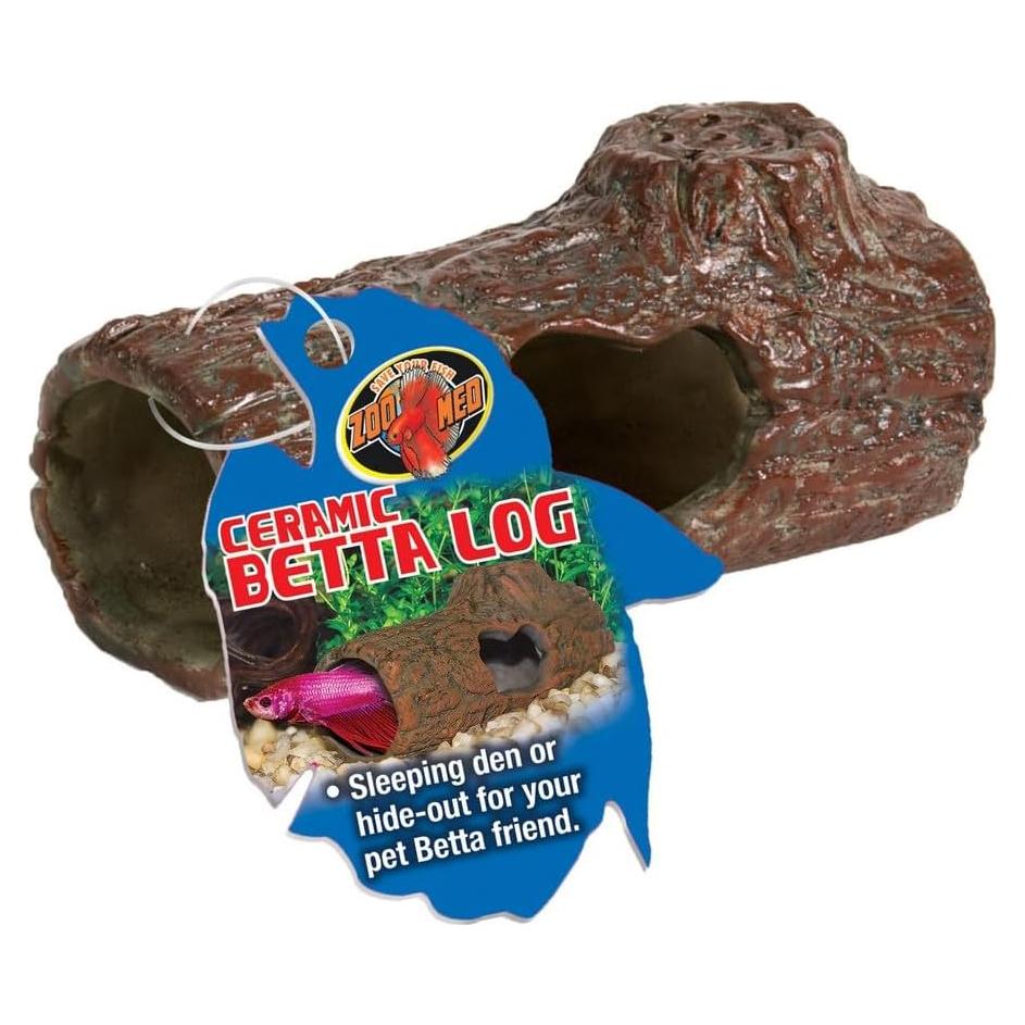 Tronco Cerámico Hundido Zoo Med para Betta 10.8 cm