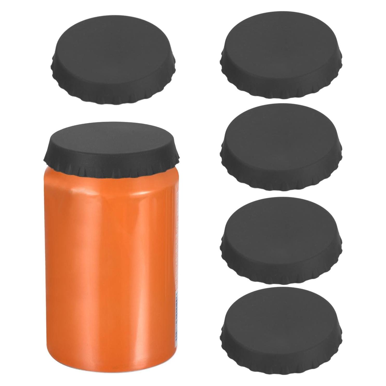 Tapas de Silicona MECCANIXITY 6 Pcs Sello Hermético para Botellas