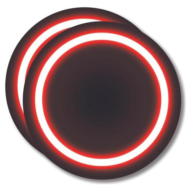 Calcomanías FHJ Neon 2-Pack Vinilo Laminado 12,7 cm