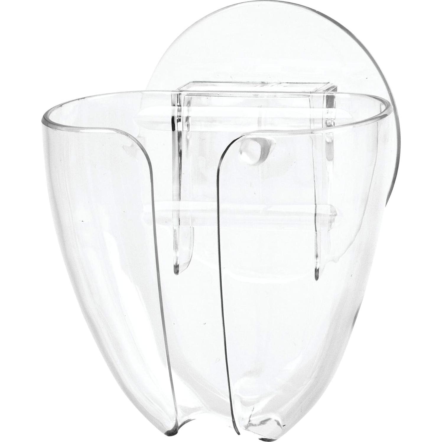 Soporte de Jabón de Ventosa iDesign Transparente 15.24 cm