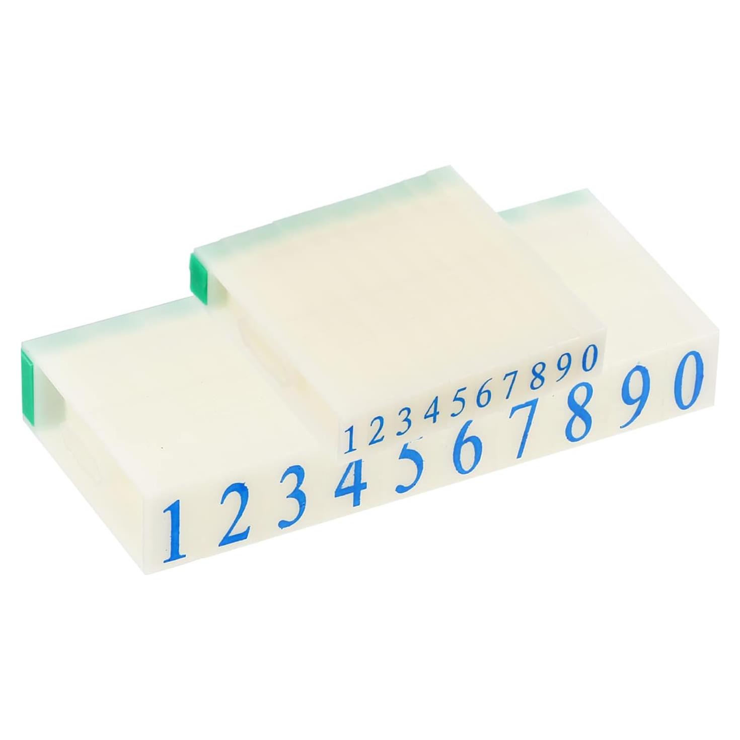 Sellos de Números Desmontables PATIKIL 0-9 para Manualidades