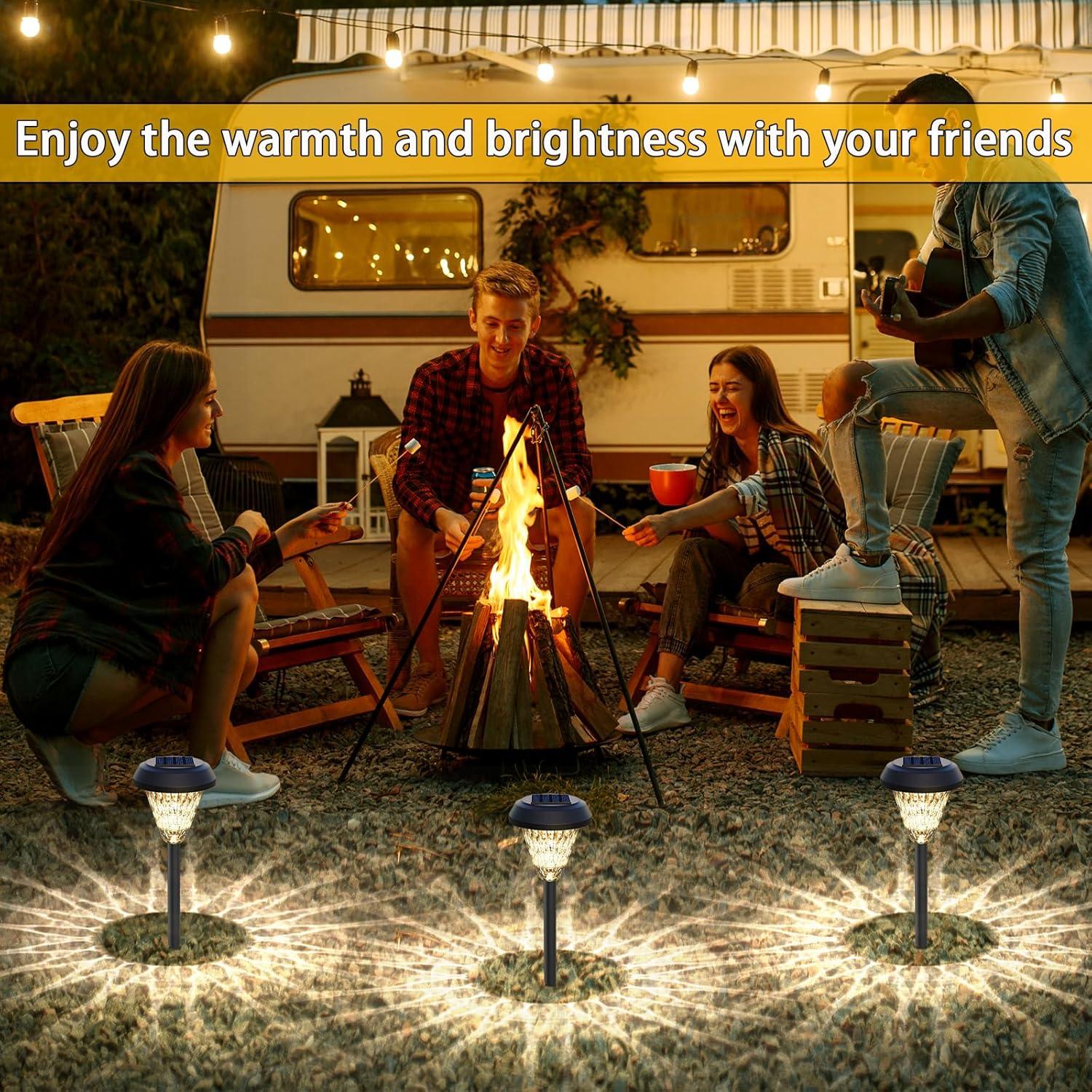 Luces Solares Pearlstar 16" para Jardín - Paquete de 8