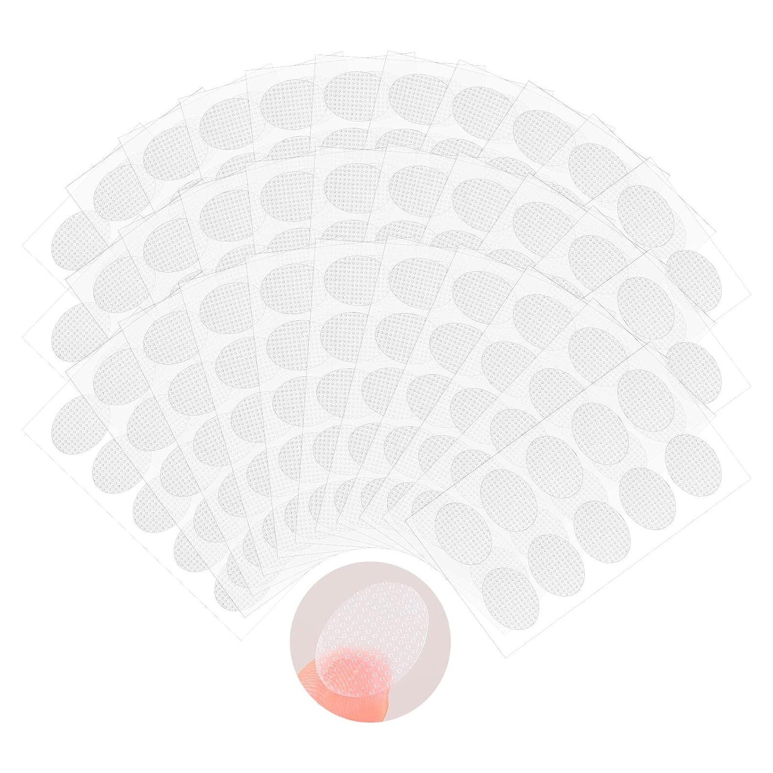 Outus 300 Pcs Earring Stickers Earlobe Support Patches for Heavy Earrings, Ear Stickers to Hold Back The Ear, Split Earlobes Protectors Support for Torn or Stretched Pierced