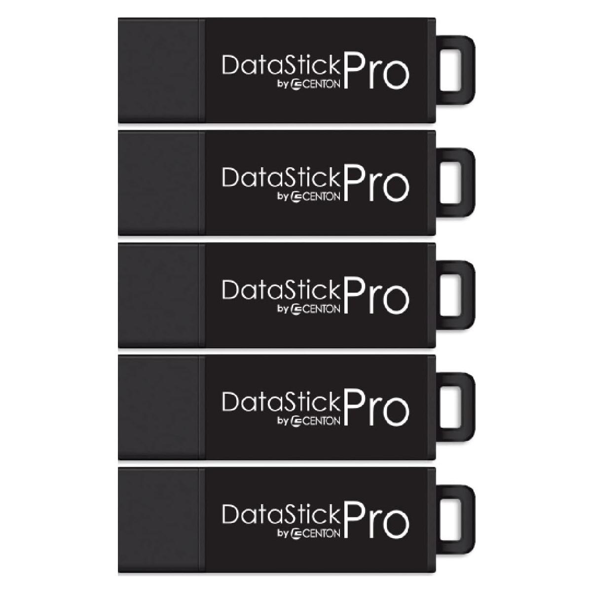 Centon DataStick Pro USB 3.2 Gen1 8 GB - Paquete de 5 Unidades