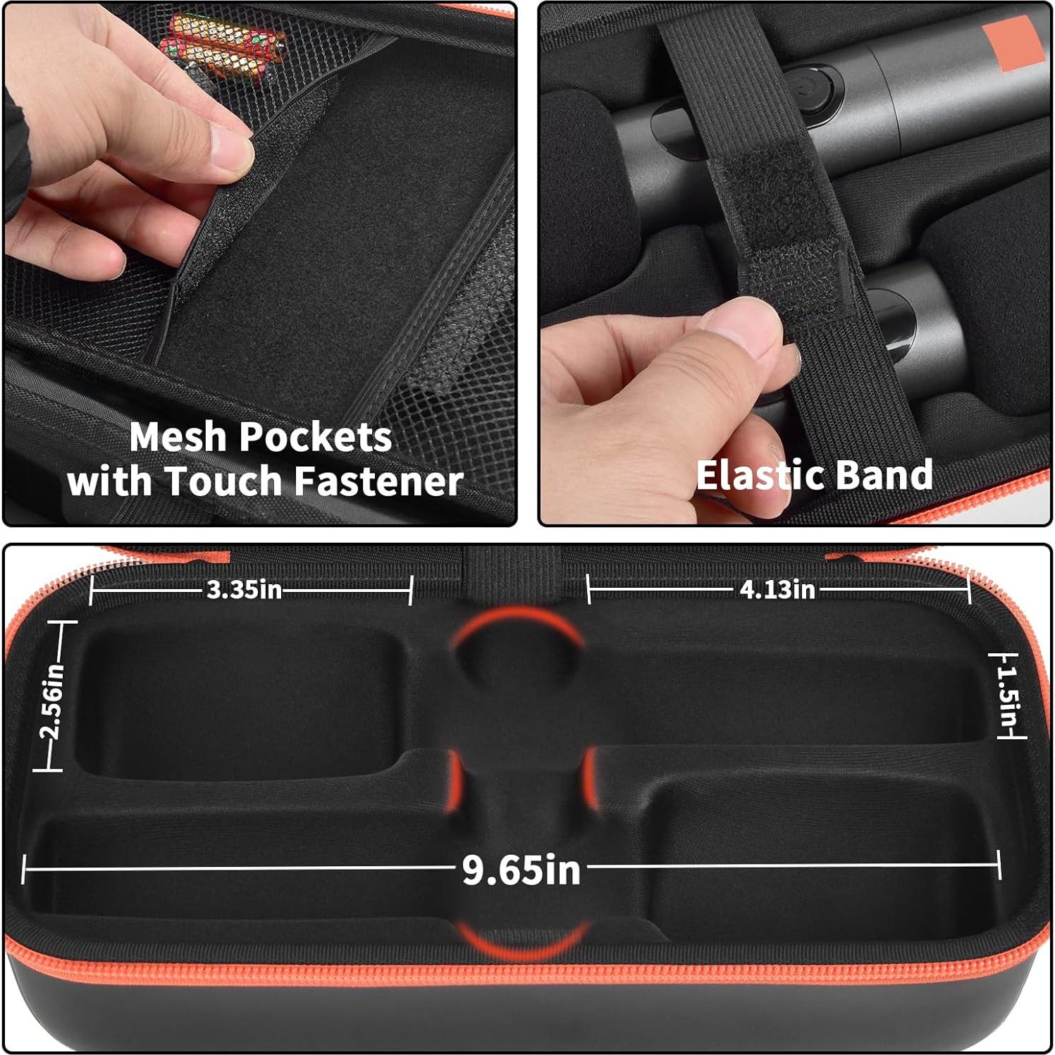 Estuche Inalámbrico para Micrófonos JBL PartyBox - Negro