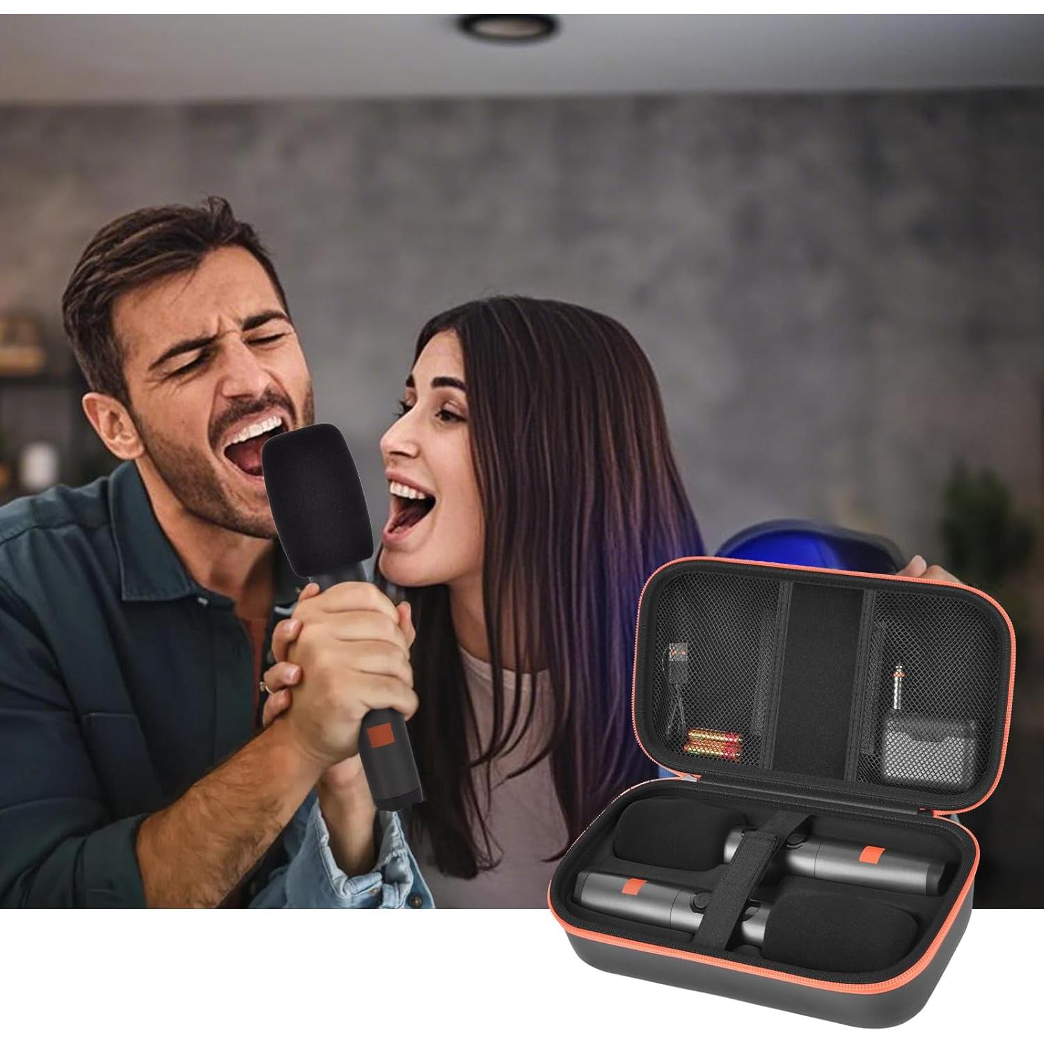 Estuche Inalámbrico para Micrófonos JBL PartyBox - Negro