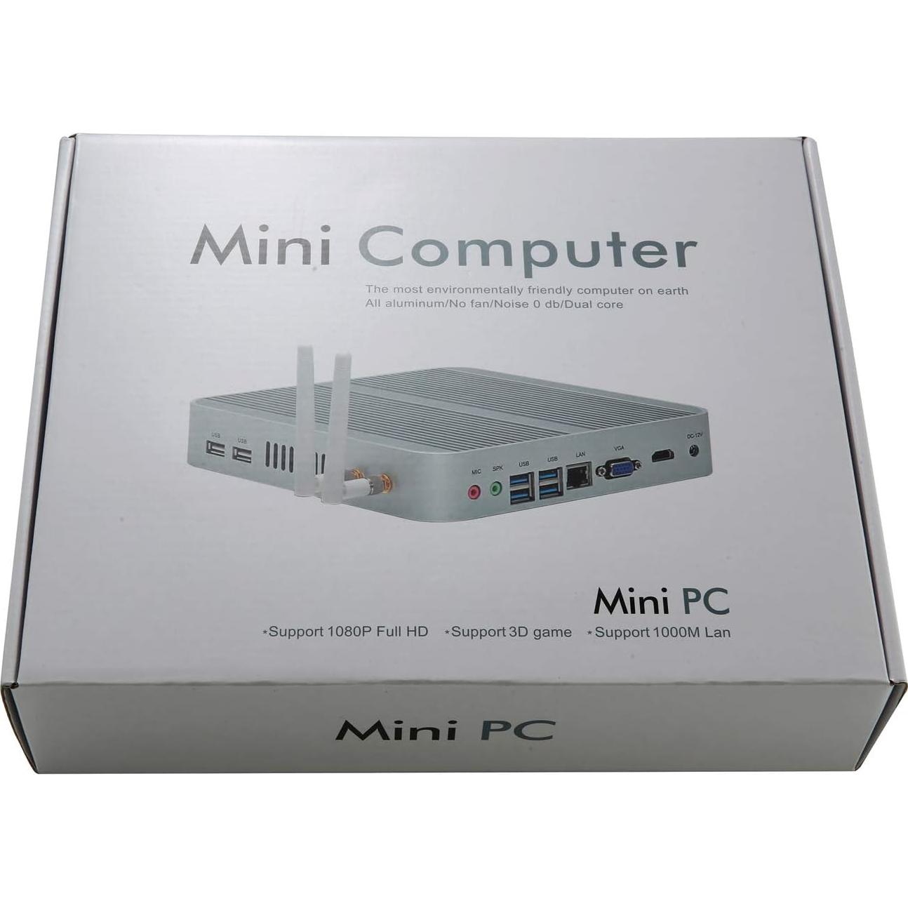 Mini PC KINGDEL i5 16GB RAM 256GB SSD Sin Ventilador