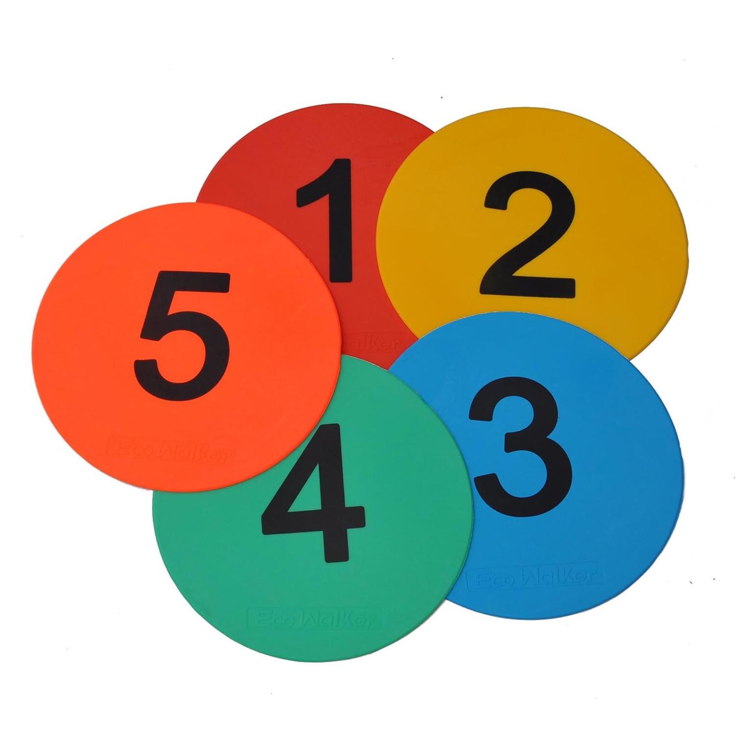 Marcadores de Piso Antideslizantes Eco Walker 20 cm 1-5