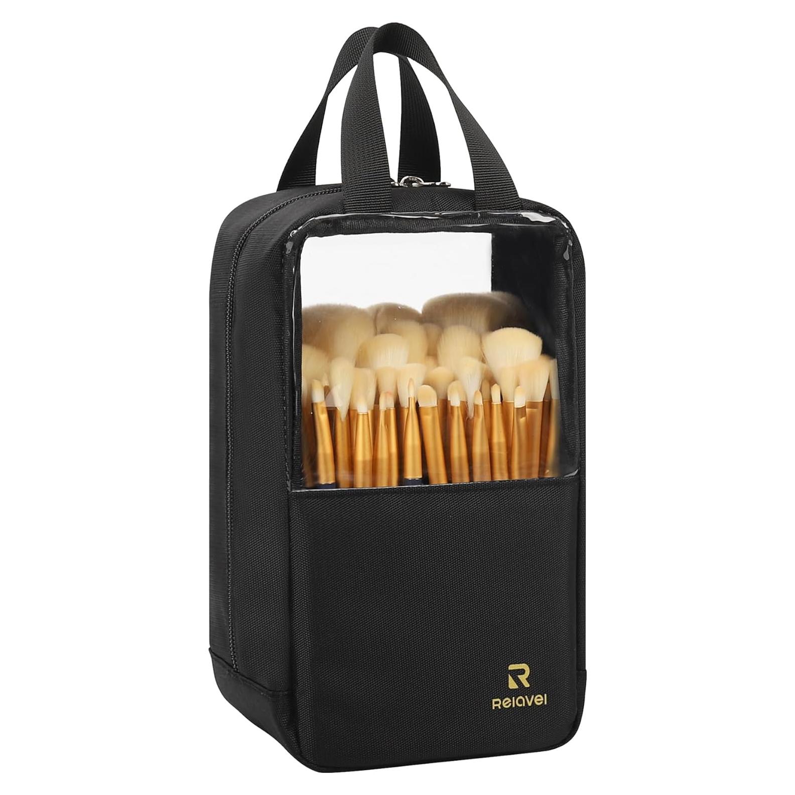 Bolsa Organizadora de Brochas de Maquillaje MONSTINA Negra