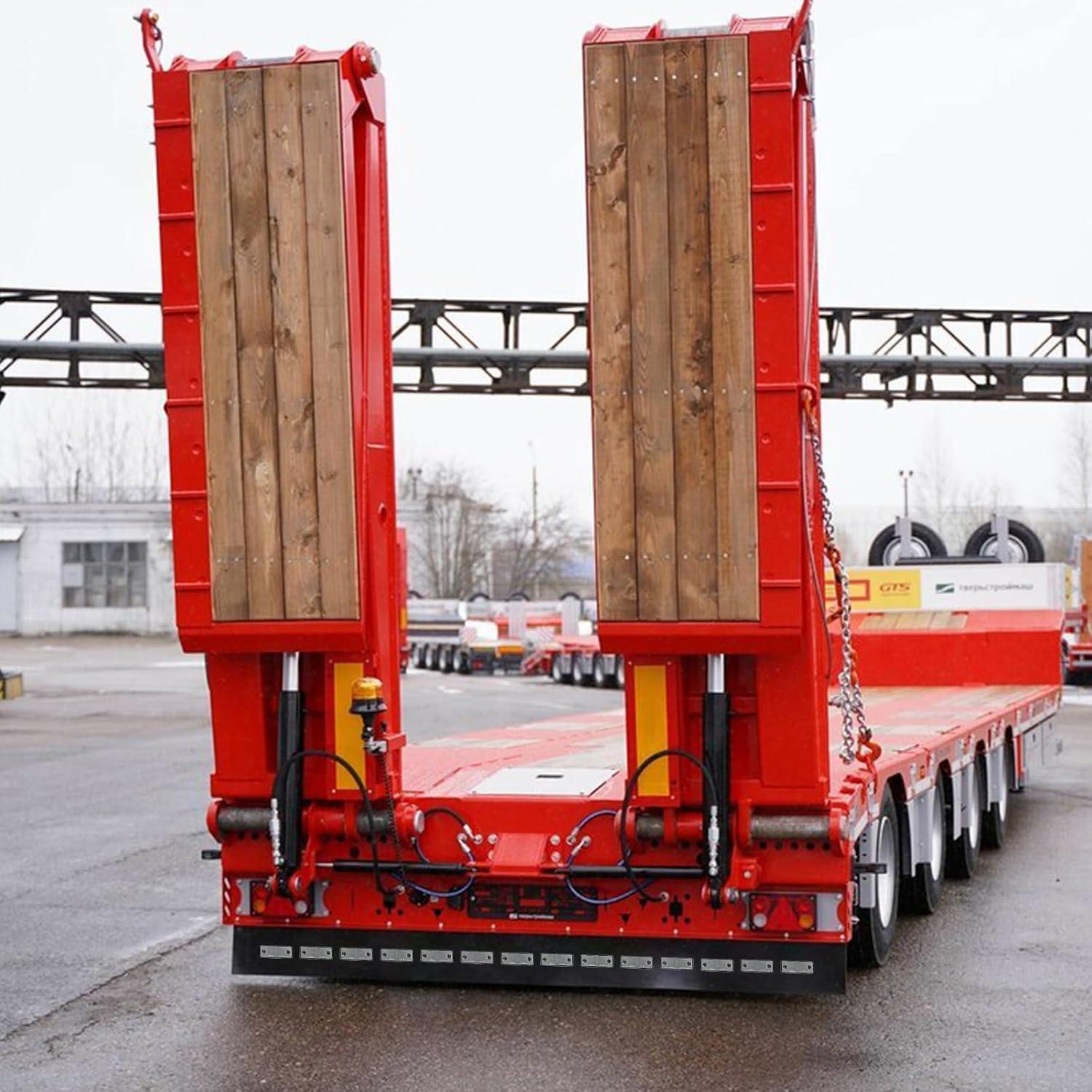 Paquete de 10 Reflectores Rectangulares Blancos Yinaolan E11