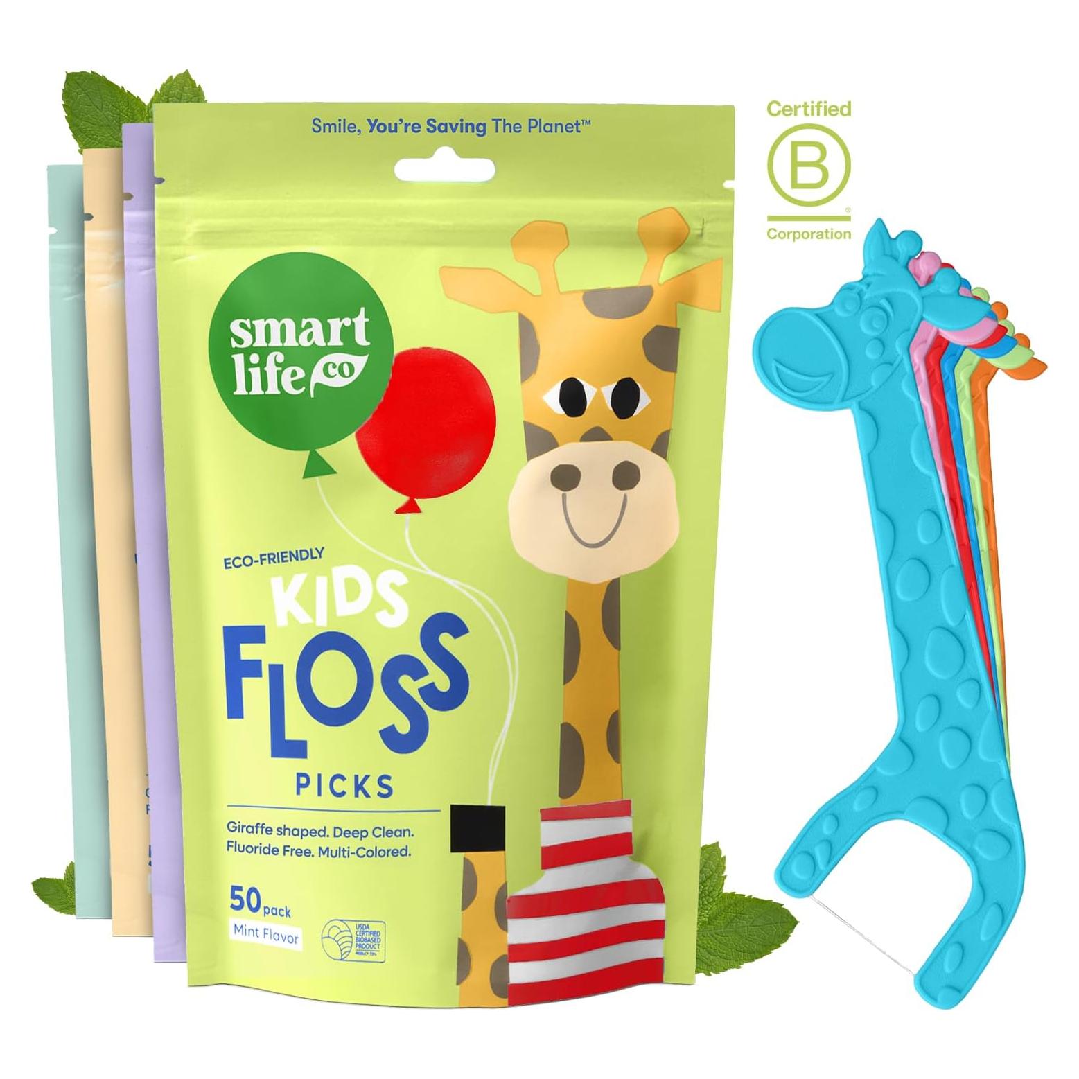 Palillos de Hilo Dental Ecológicos SmartLifeco 200 Unidades