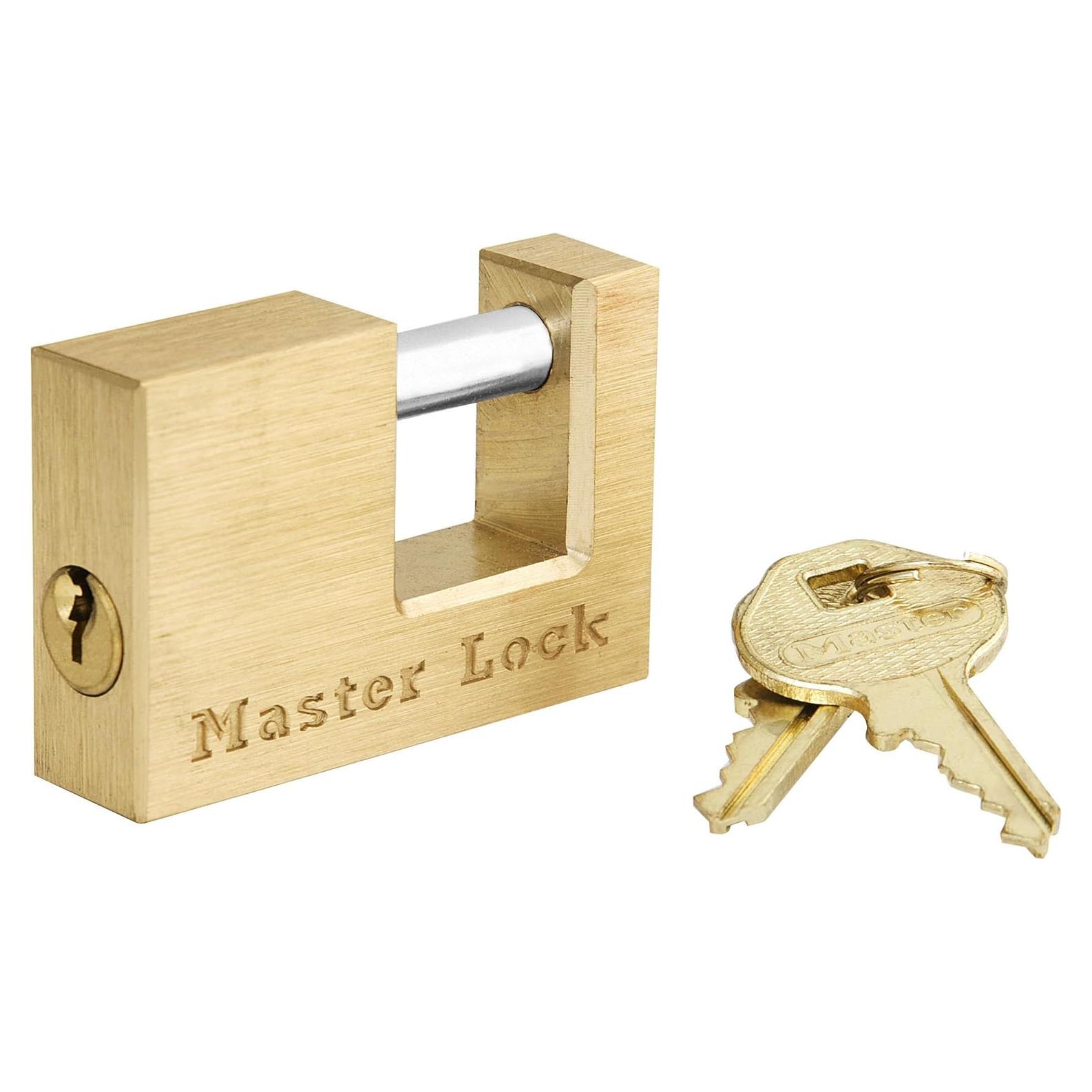 Cerradura de Gancho Master Lock 605DAT de Latón Sólido 50.8mm