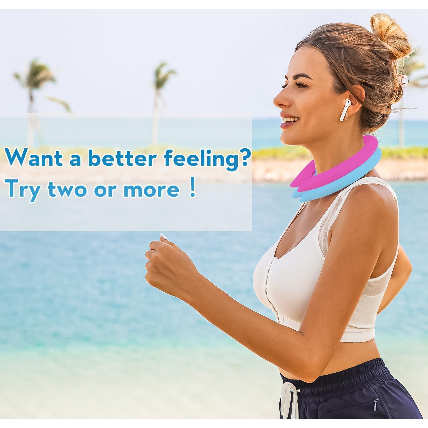 Tubo Enfriador de Cuello Padutson Reutilizable Azul 150g