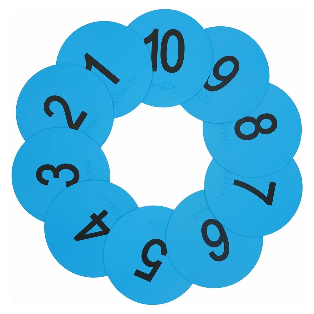 Marcadores de Piso Antideslizantes Eco Walker 15.24 cm - 10 Unidades