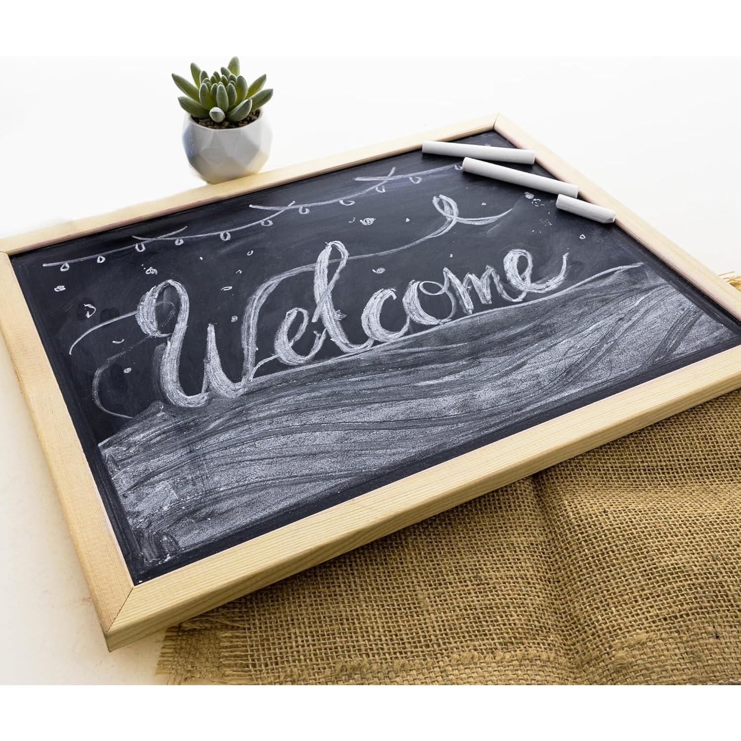 Tiza Blanca BAZIC para Pizarras - 24 Piezas, No Tóxica