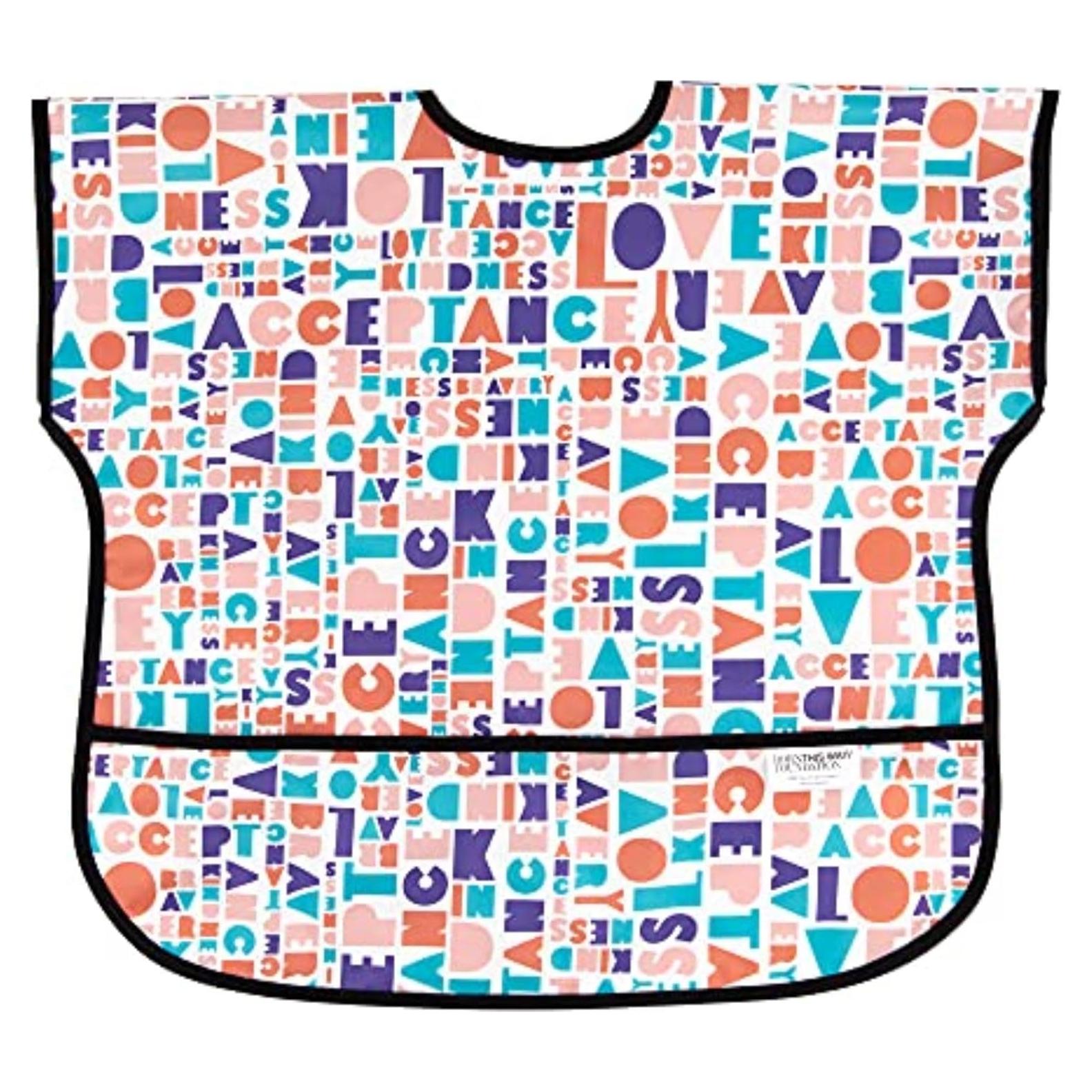 Babero Impermeable Bumkins Manga Corta 1-3 Años 38x36cm