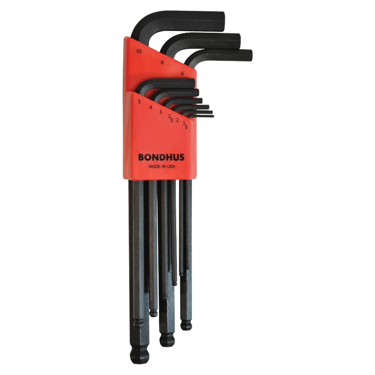 Juego de 9 Llaves L Balldriver Bondhus 1.5-10mm ProGuard