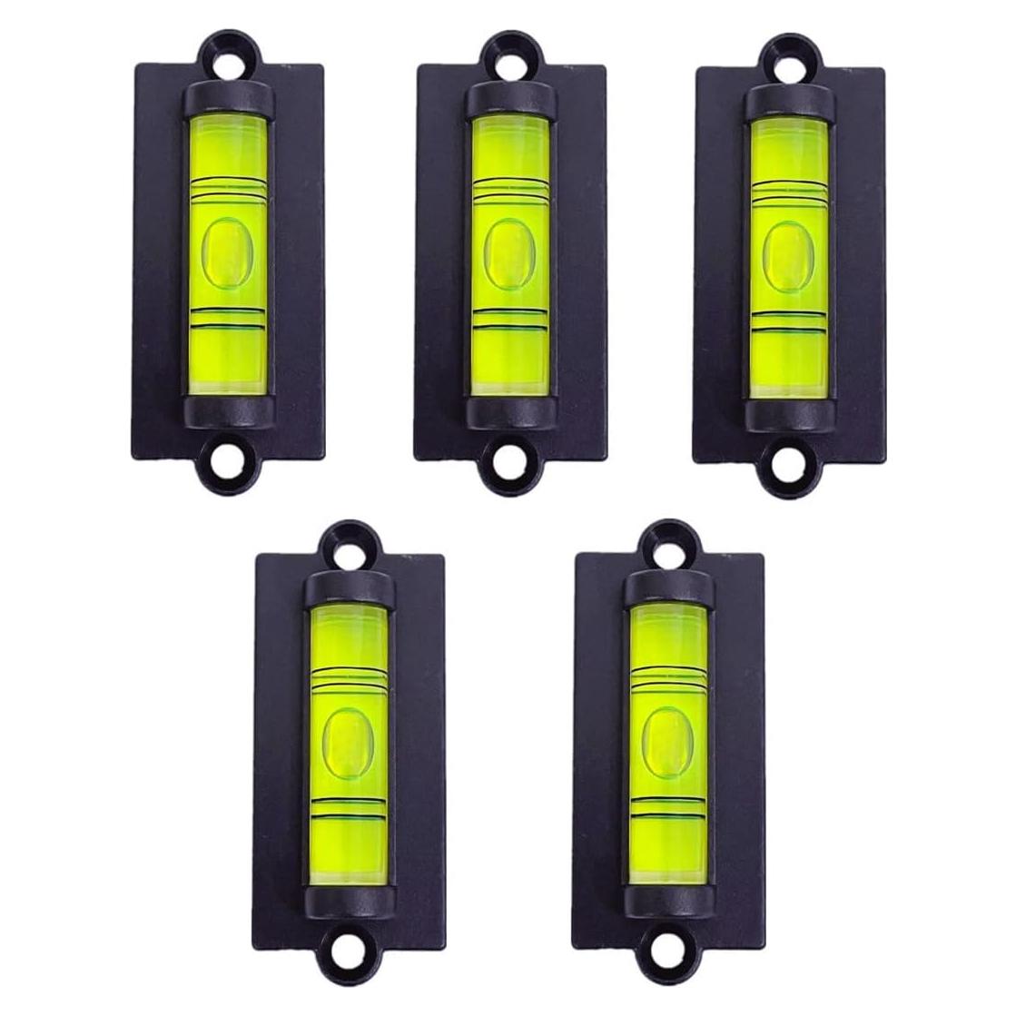 5 Niveles de Burbuja Estándar LAIESYA para Caravana y TV