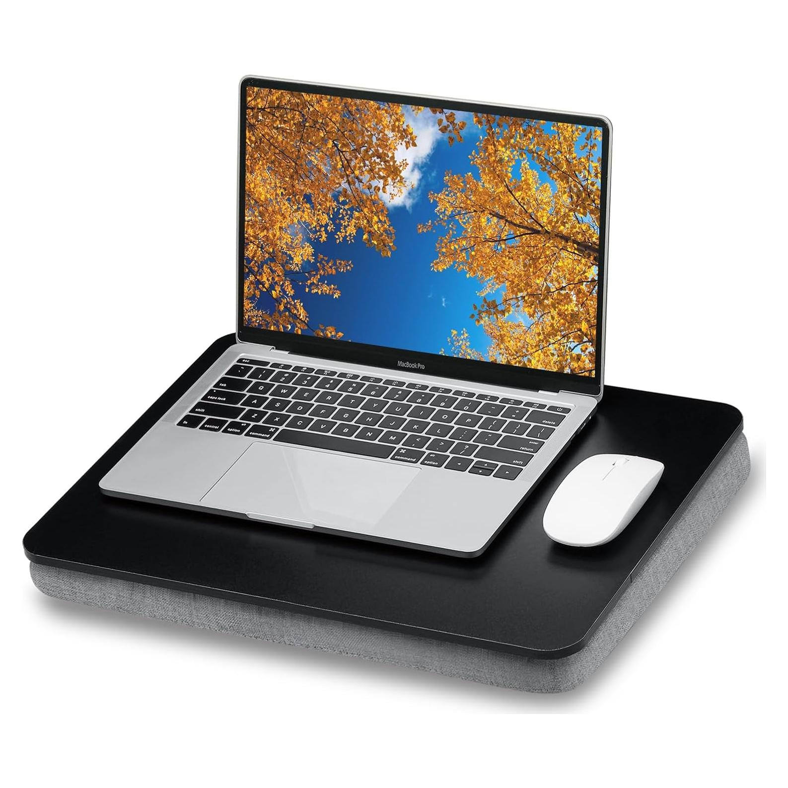 Escritorio de Regazo ZEAPTAC Negro para Laptop hasta 39.6 cm