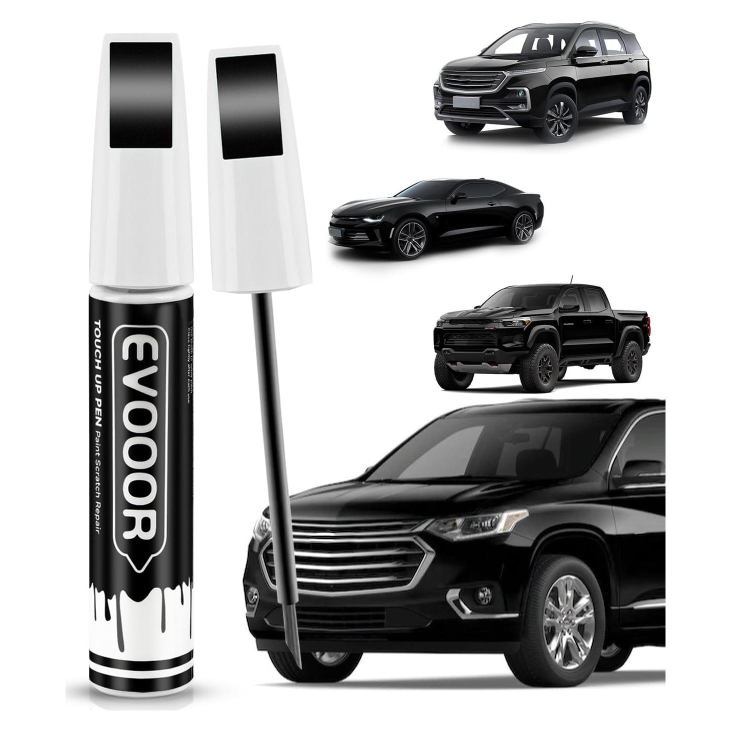 Pintura de Retoque Negra EVOOOR GBA/WA8555 para Chevrolet