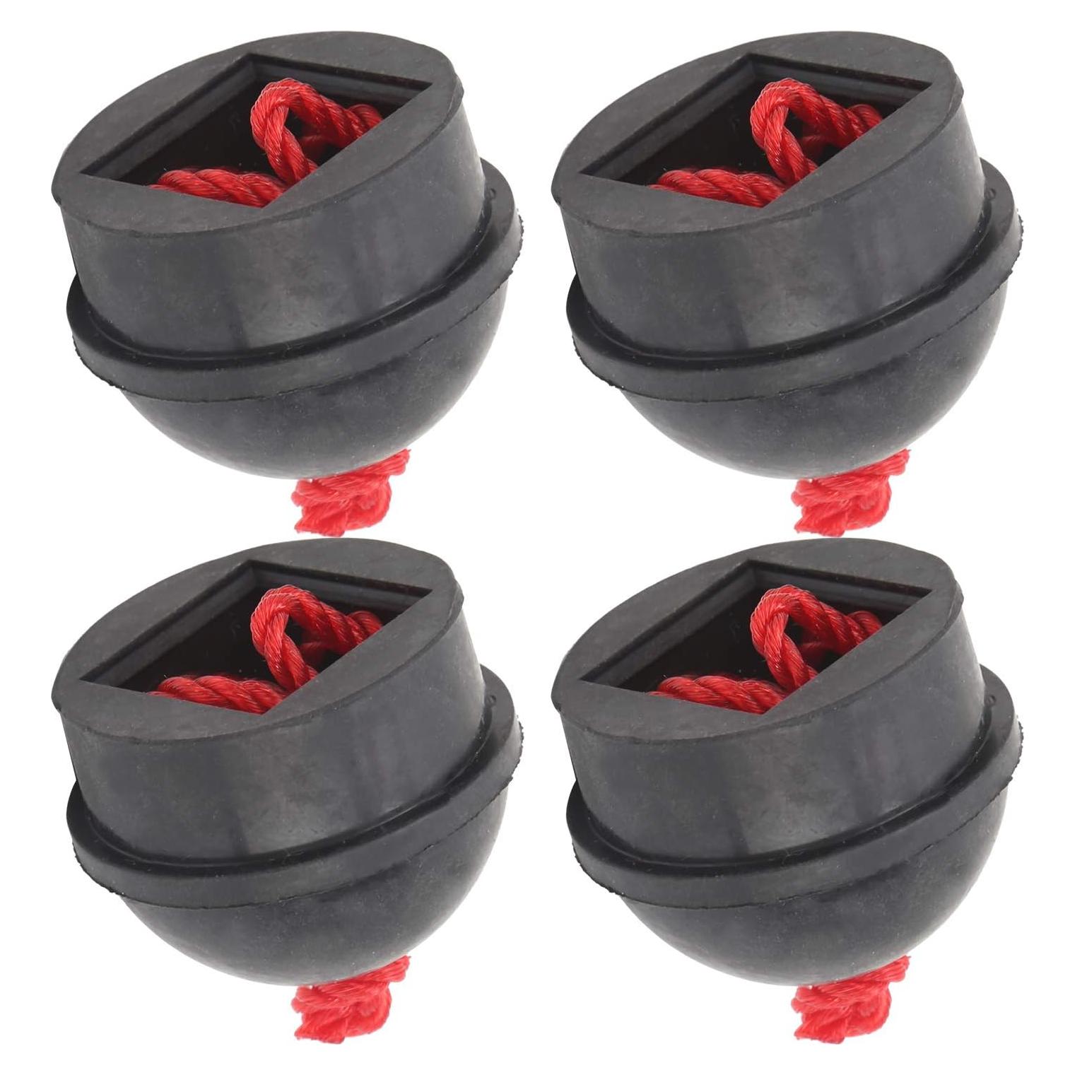 Soporte de Tiza para Taco VGEBY de Goma con Cordón - Negro