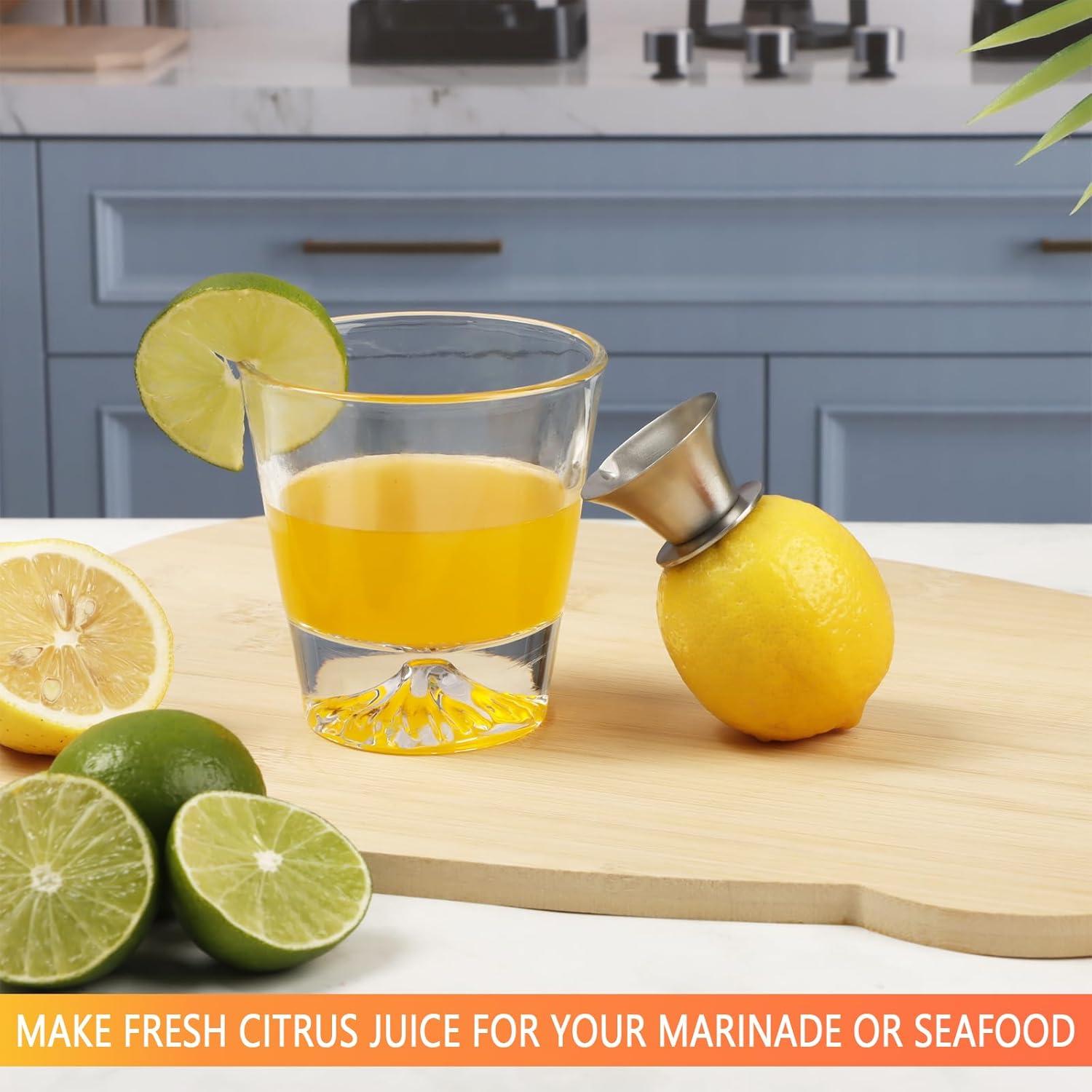 Exprimidor Manual de Limón KAYCROWN Acero Inoxidable 18/8
