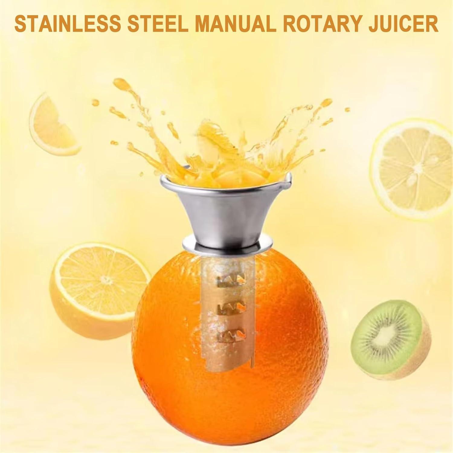 Exprimidor Manual de Limón KAYCROWN Acero Inoxidable 18/8