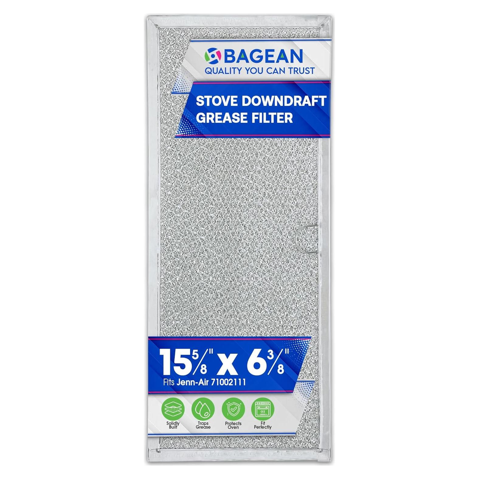 Filtro de Campana Downdraft Bagean 39.62 cm x 16.26 cm