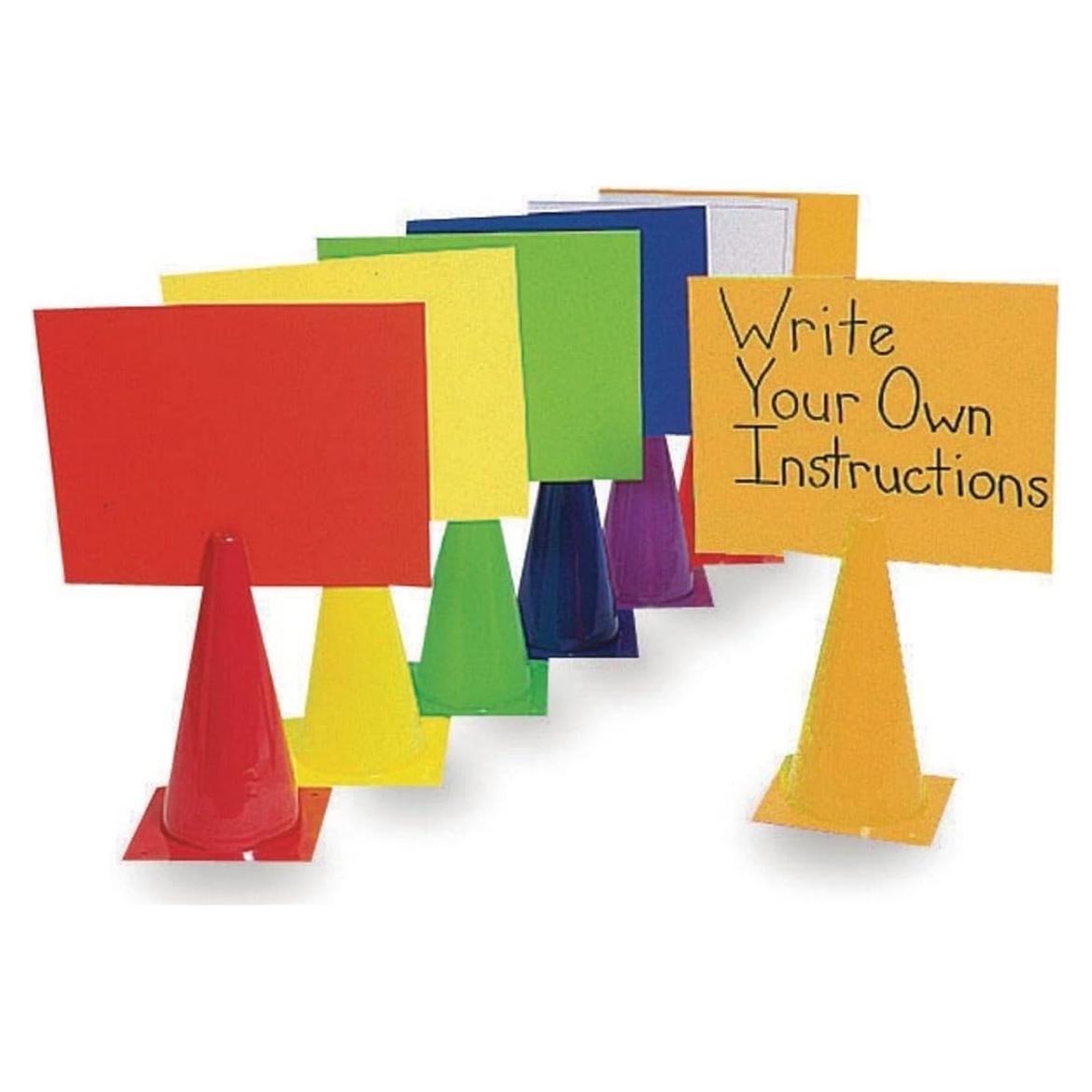 Conos de Mensaje 2-en-1 S&S Worldwide 30 cm (Juego de 6)