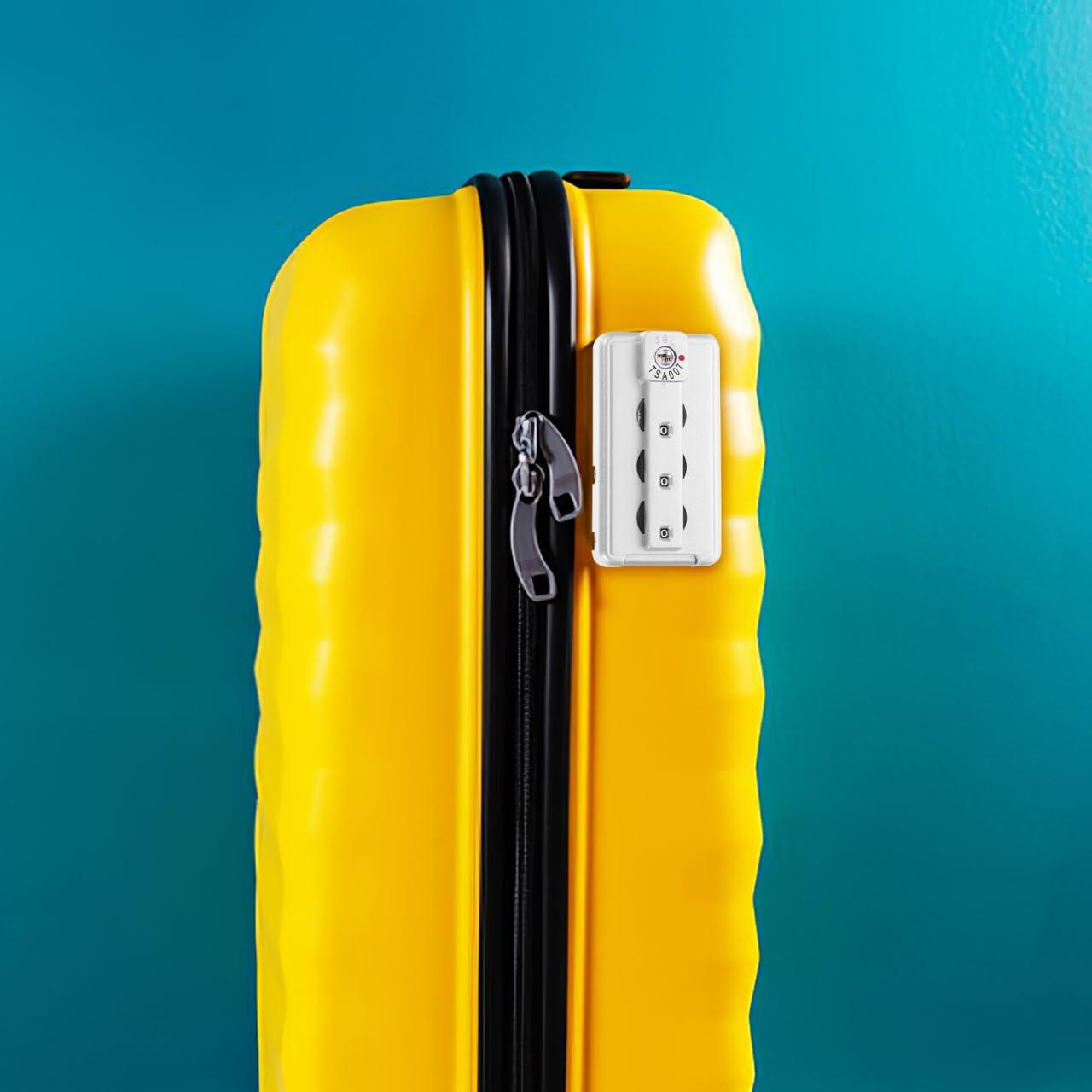 Candado de Equipaje Hemoton QSQ1554YT012WI 3 Dígitos Plata