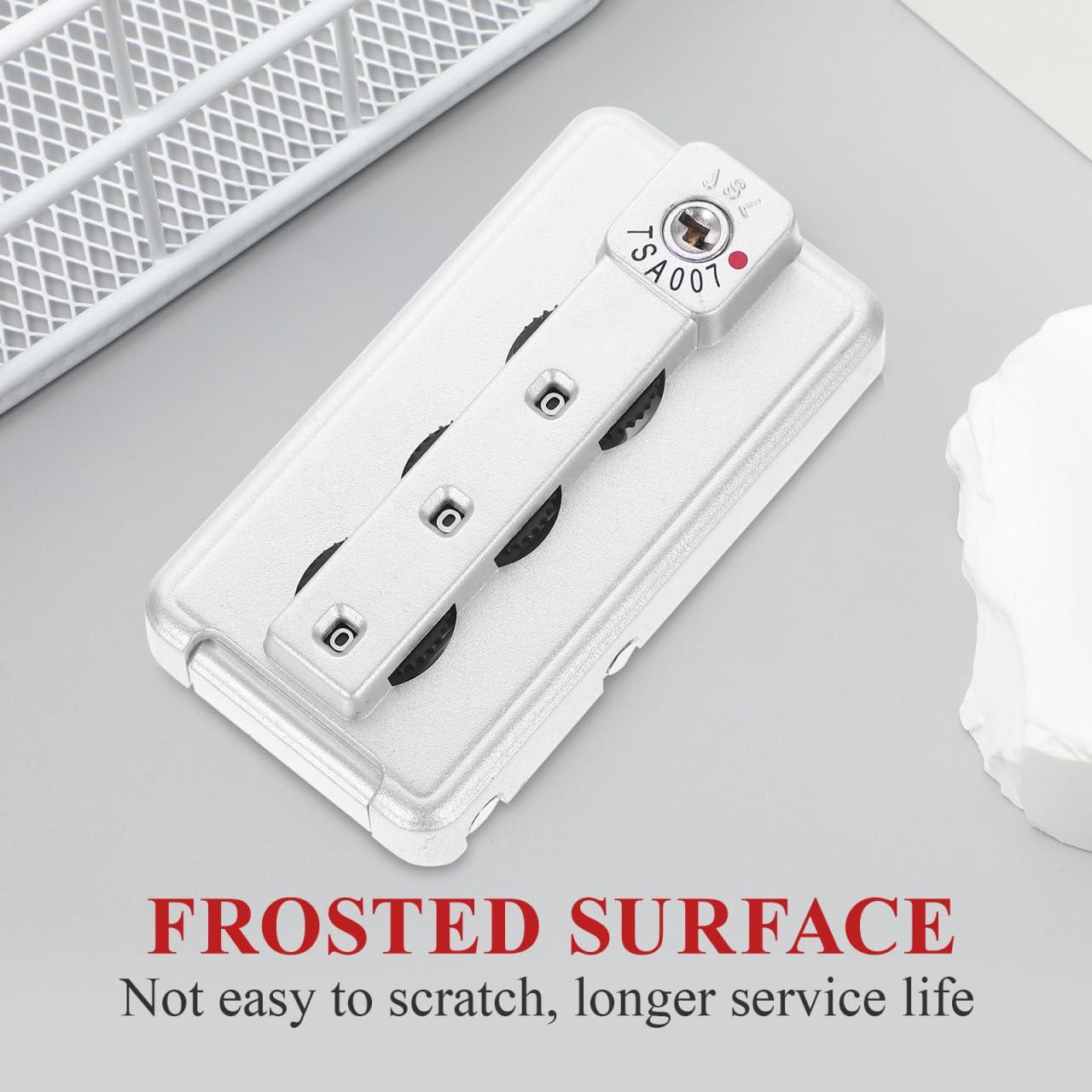 Candado de Equipaje Hemoton QSQ1554YT012WI 3 Dígitos Plata