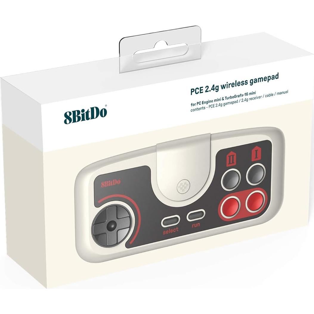 Controlador Inalámbrico 8Bitdo PCE para PC Engine Mini