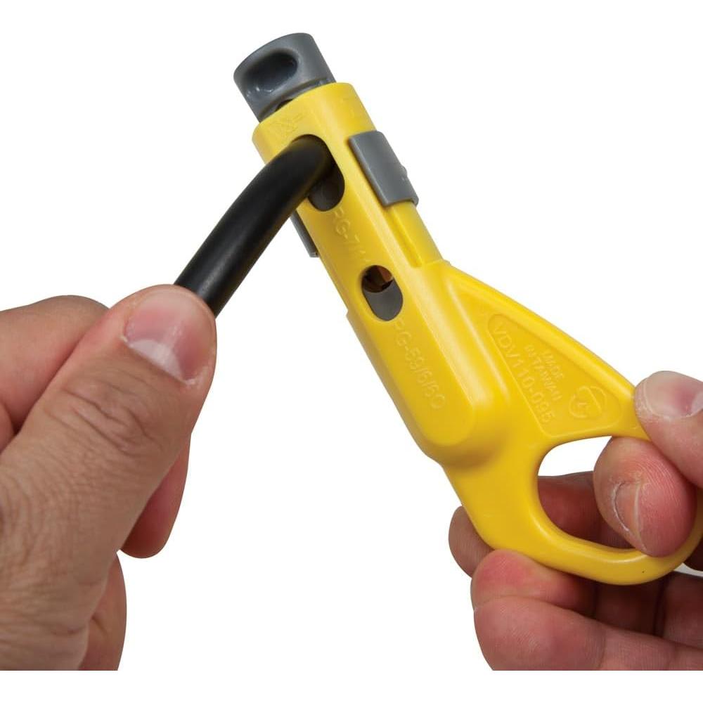 Destripador Radial de Cable Coaxial Klein Tools VDV110-095