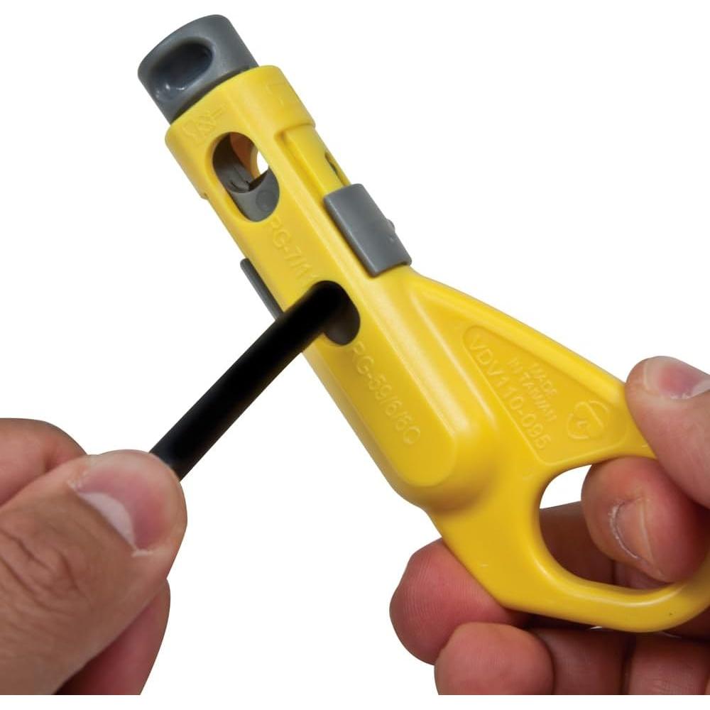 Destripador Radial de Cable Coaxial Klein Tools VDV110-095