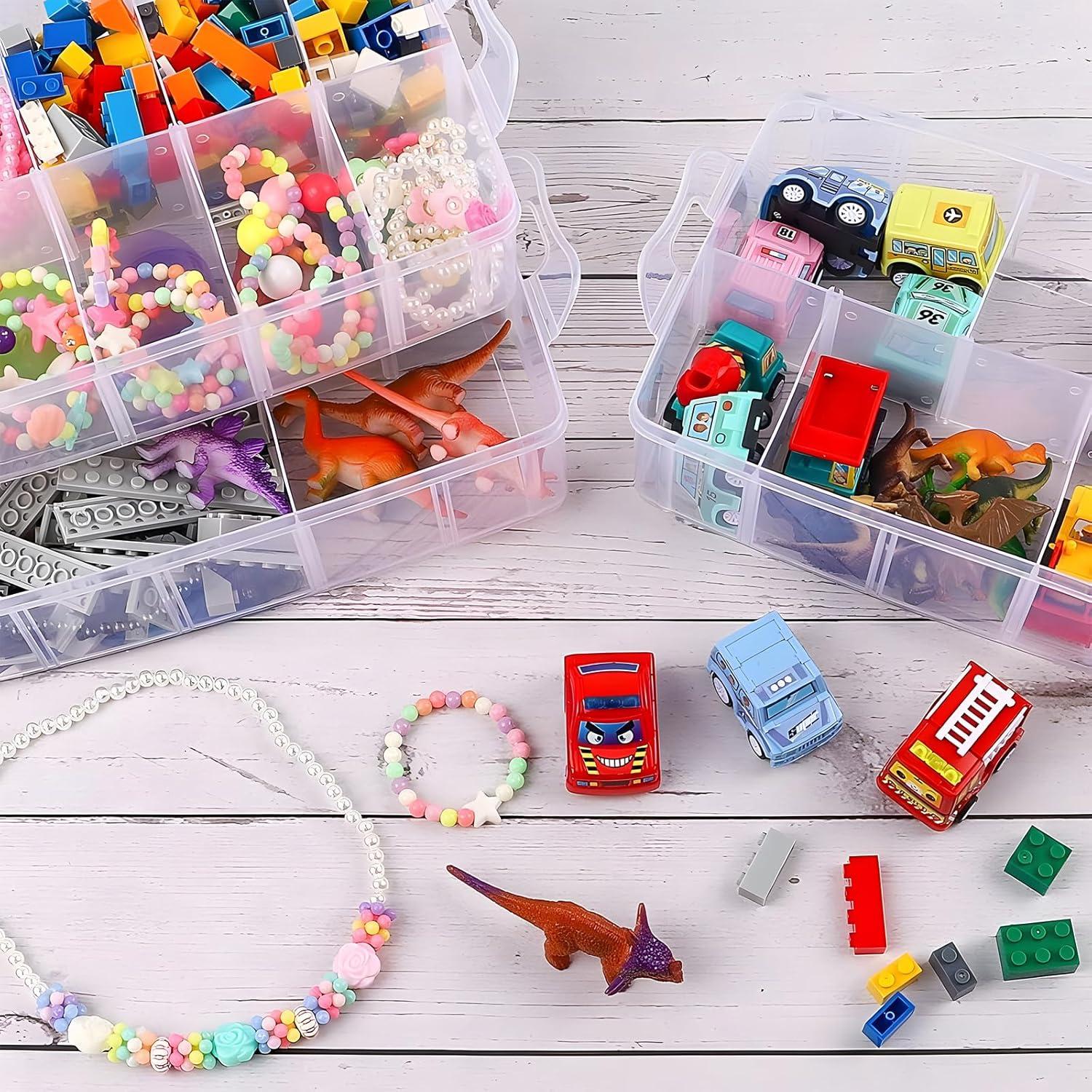 Caja de Almacenamiento Apilable SGHUO 3 Niveles 30 Compartimentos