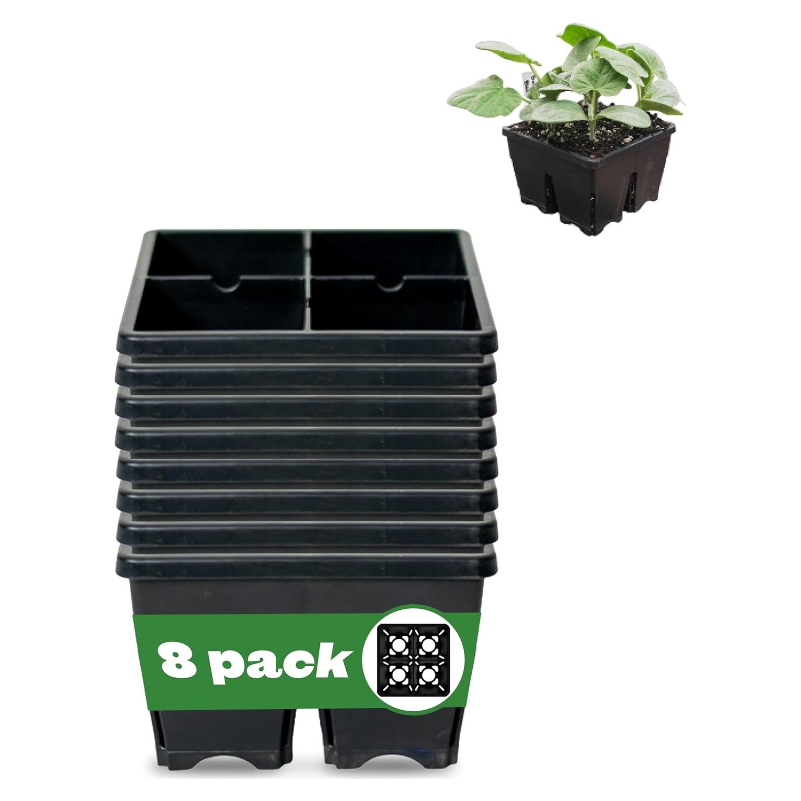 Bandeja de Inicio de Semillas Epic Gardening - 8 Celdas 7.62 cm