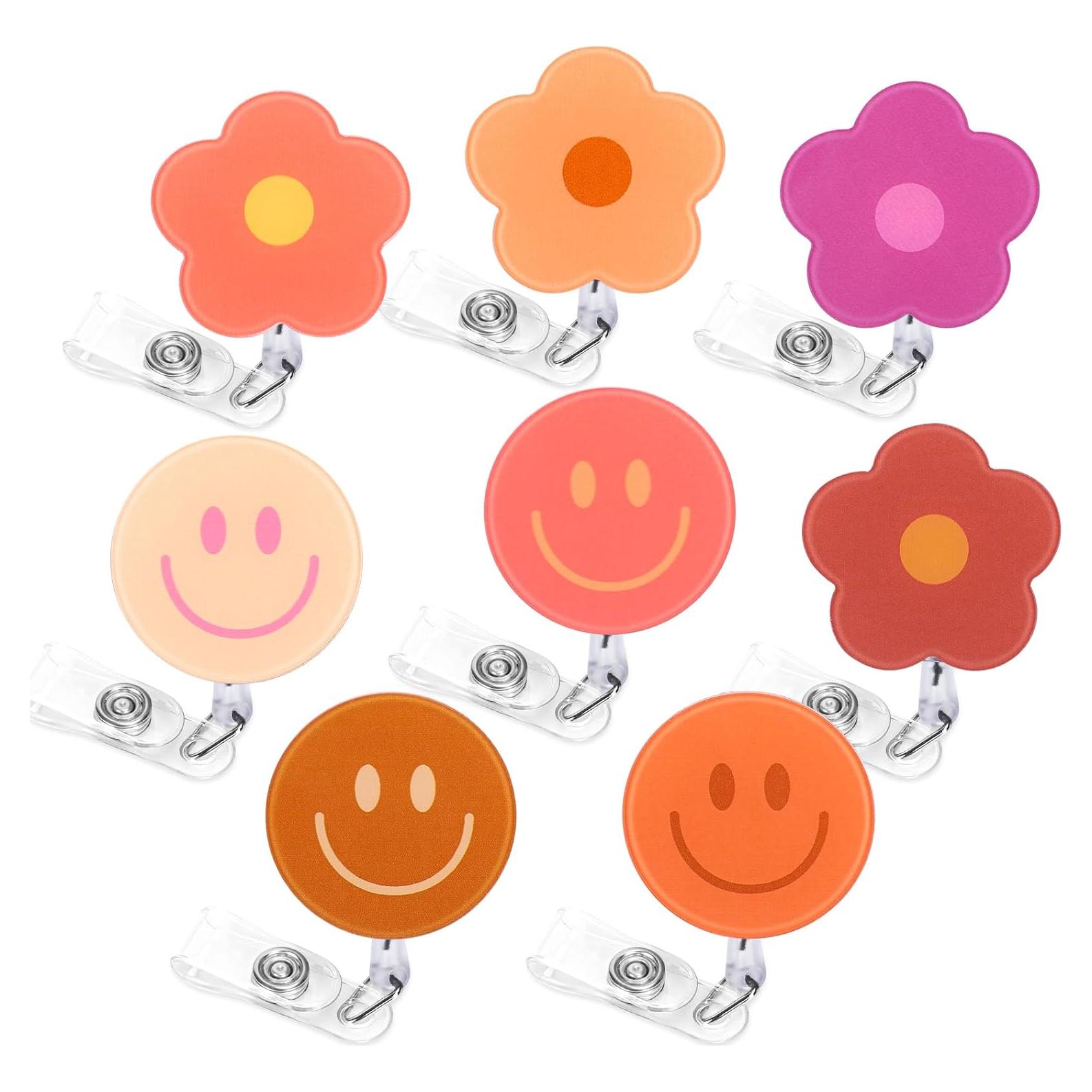 Ruedas de Insignia Retráctiles Whaline 8 Piezas Boho