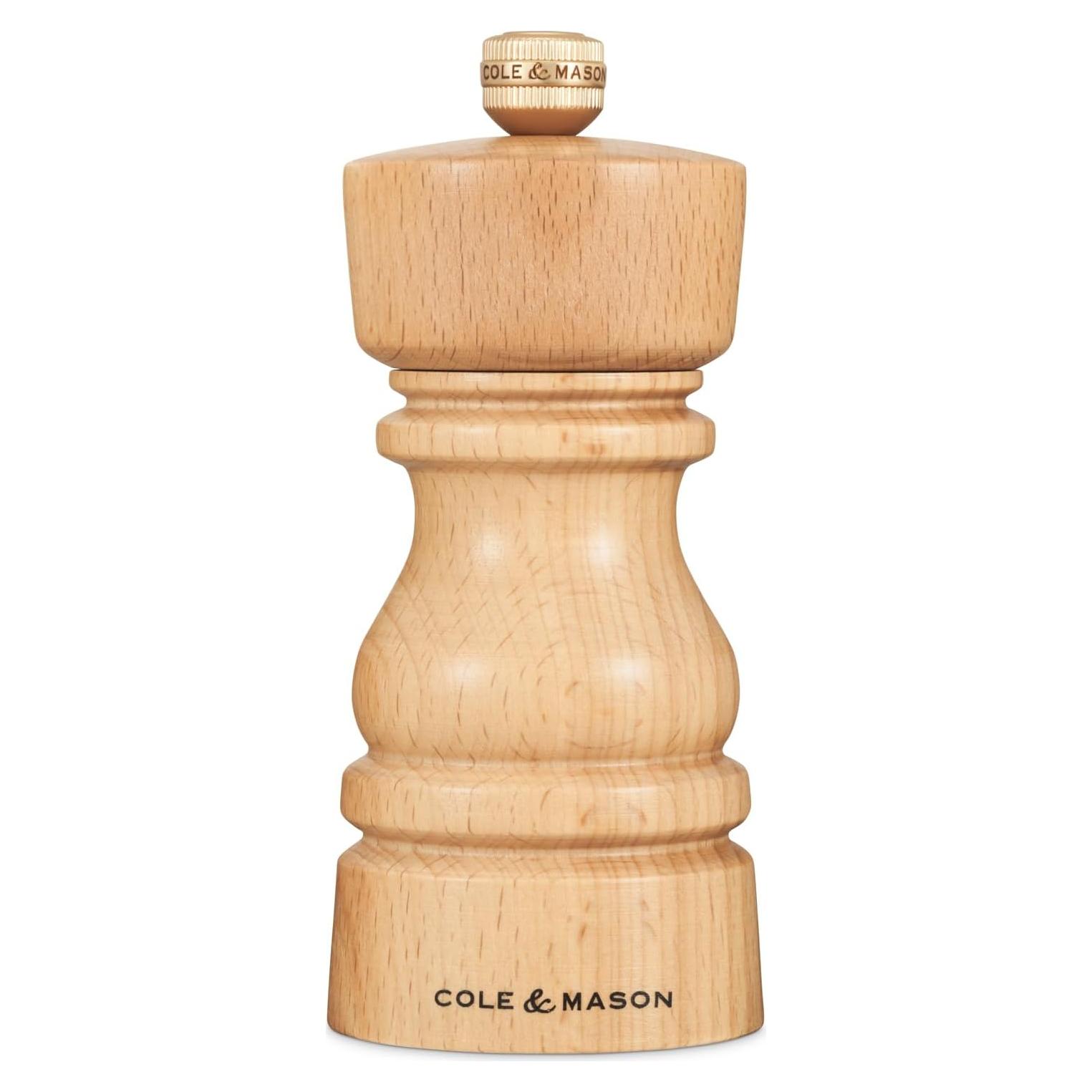 Molino de Especias Cole & Mason Haya Natural 12.7 cm Ajustable