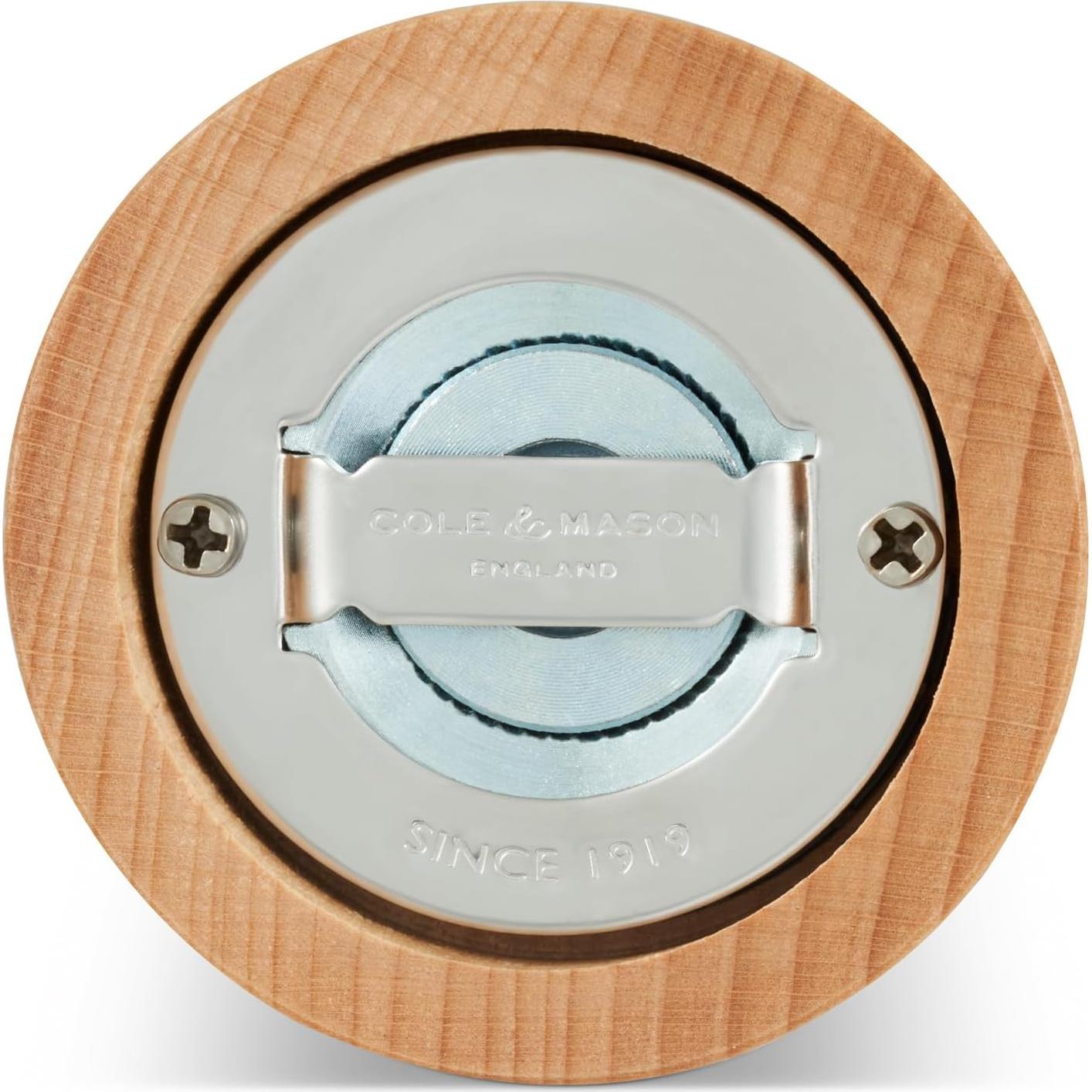 Molino de Especias Cole & Mason Haya Natural 12.7 cm Ajustable